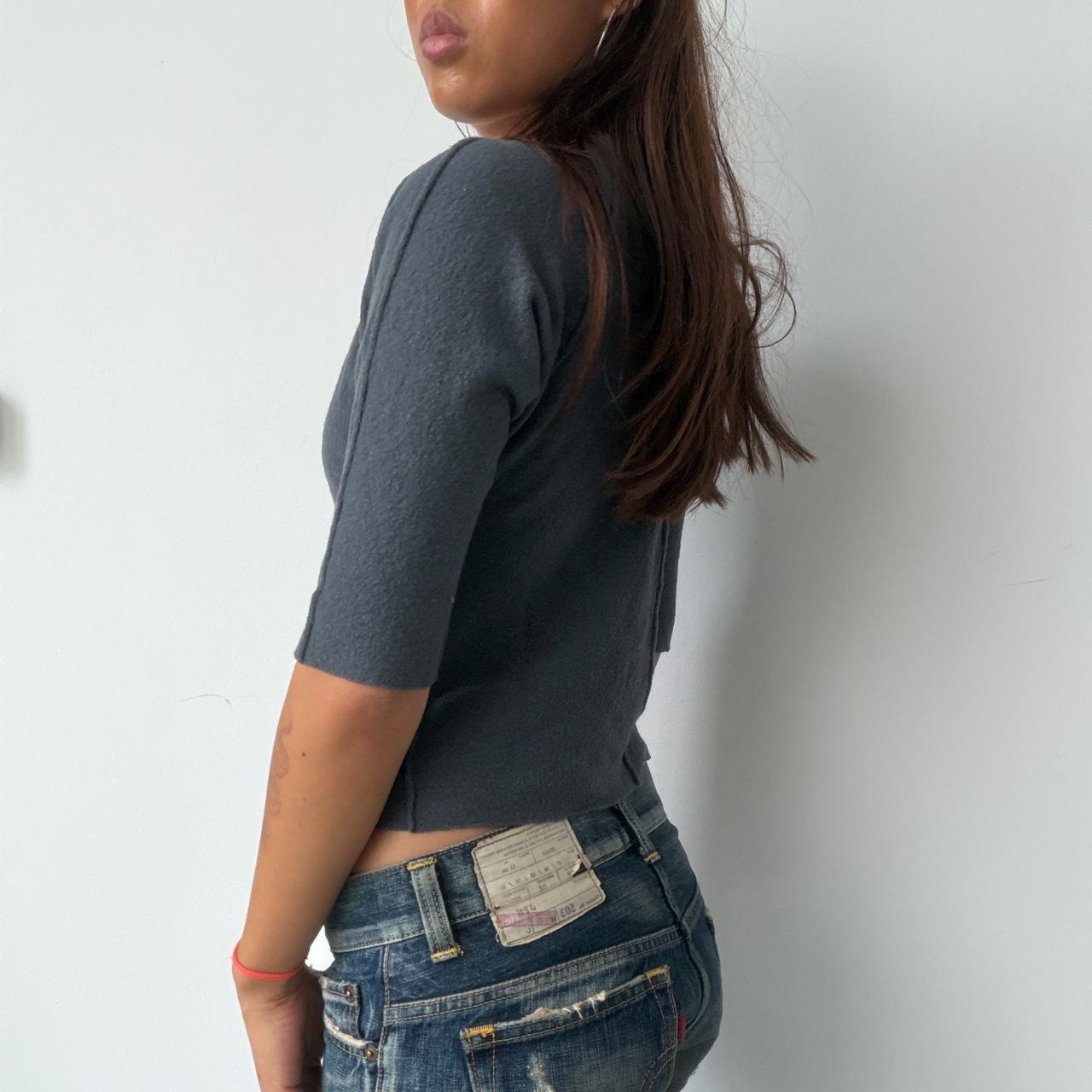 Vintage Blue Cop Copine Top