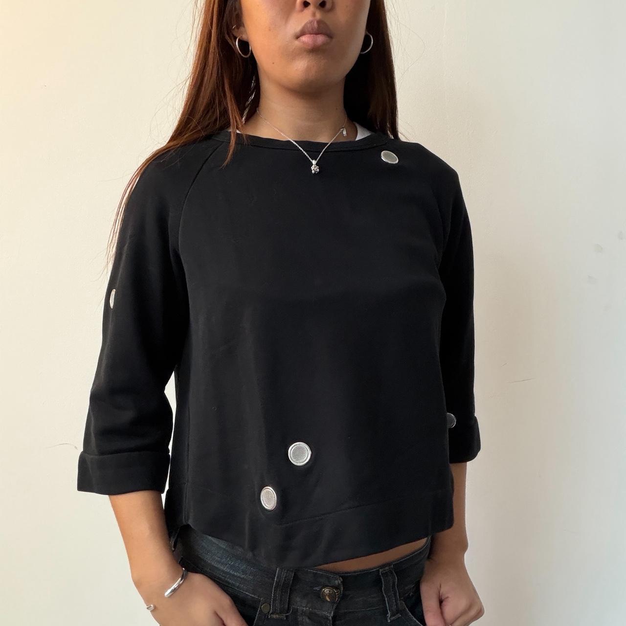 Vintage Black Cop Copine Jumper