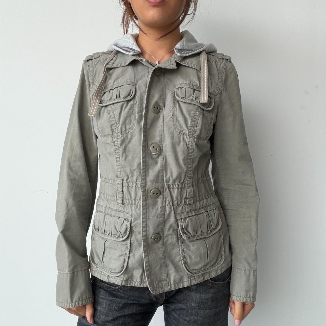 Vintage Khaki Utility Jacket