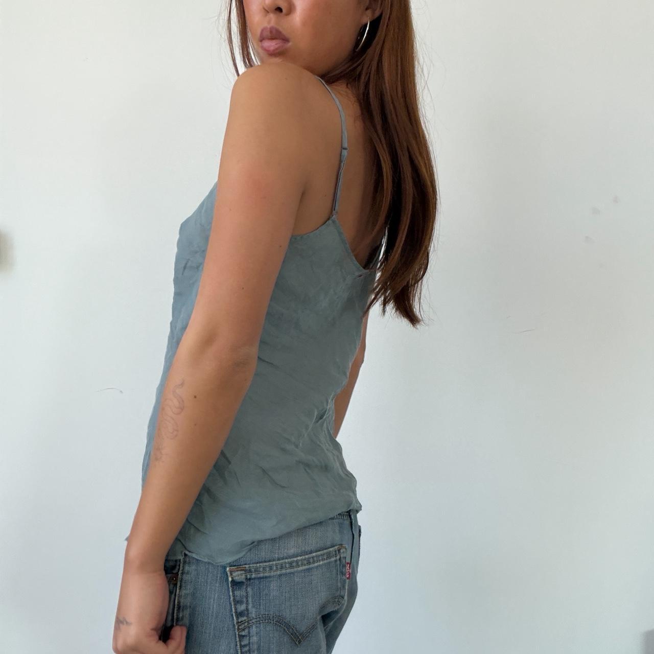 Vintage Cop Copine Blue Cami Top