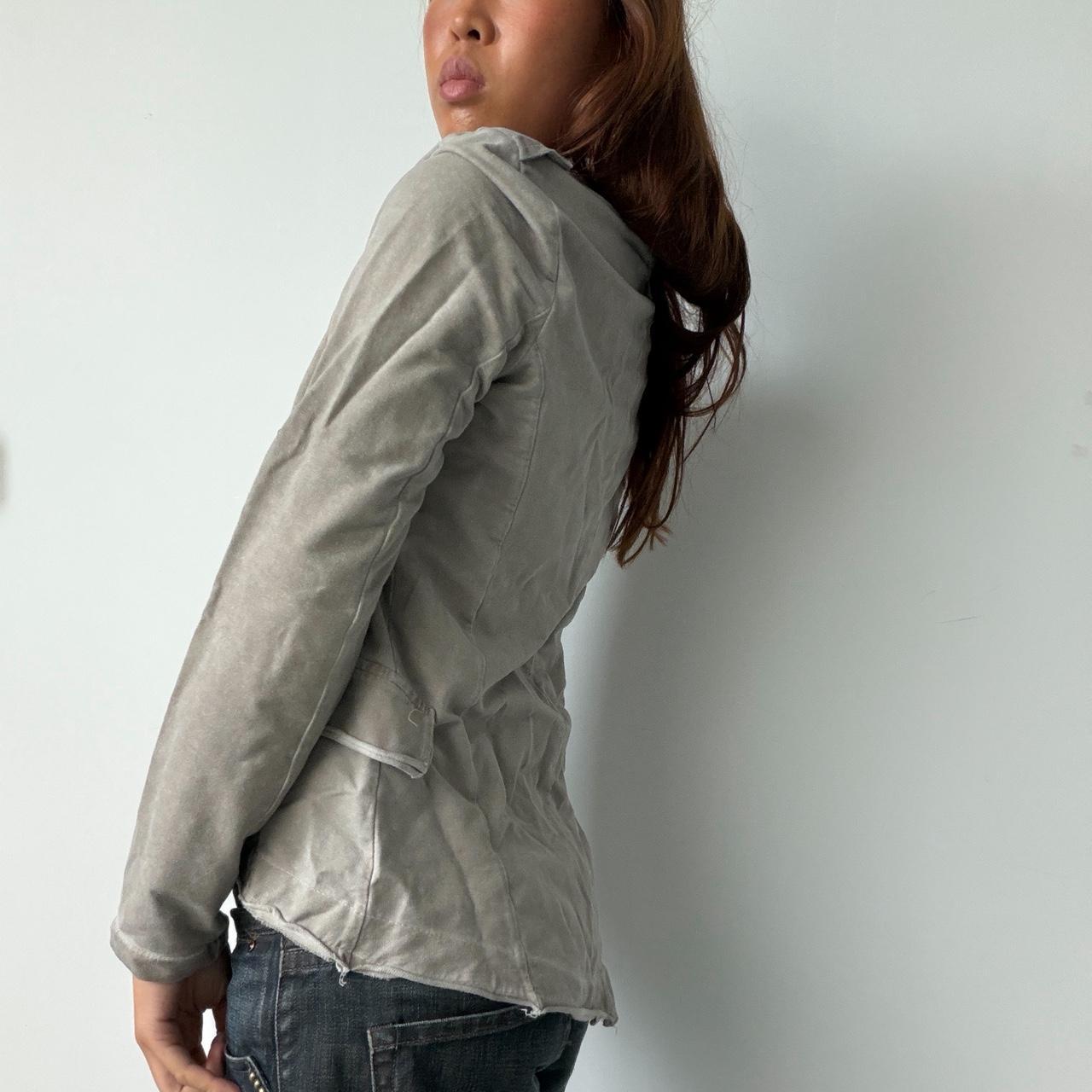 Vintage Beige Military Jacket