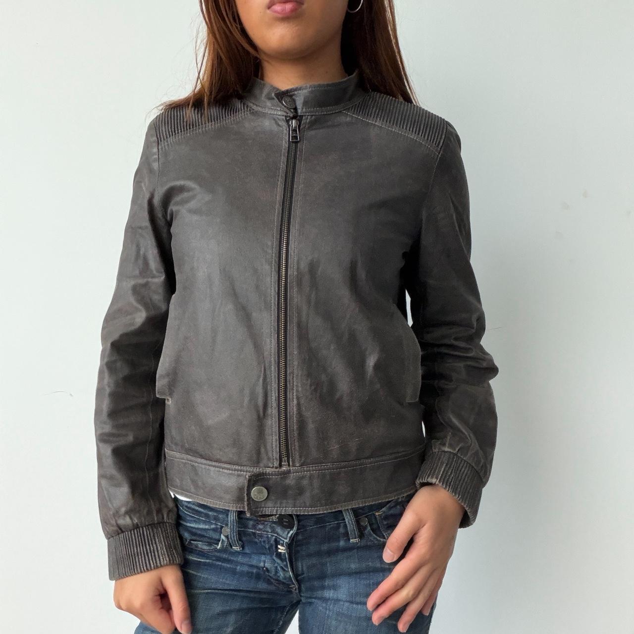 Vintage Cop Copine Grey Jacket