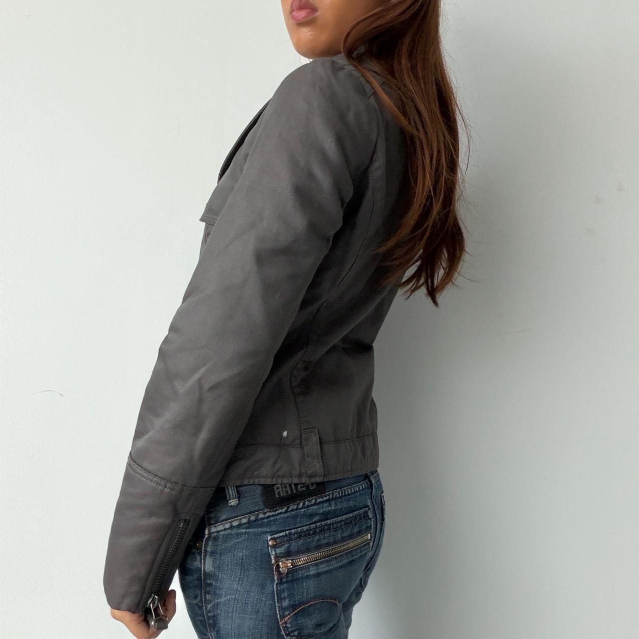 Vintage Grey Utility Jacket