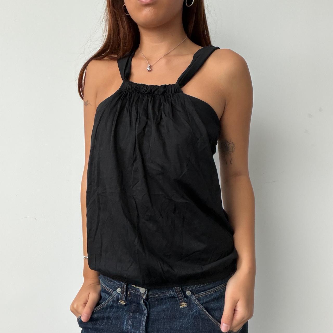 Vintage Black Cami Top