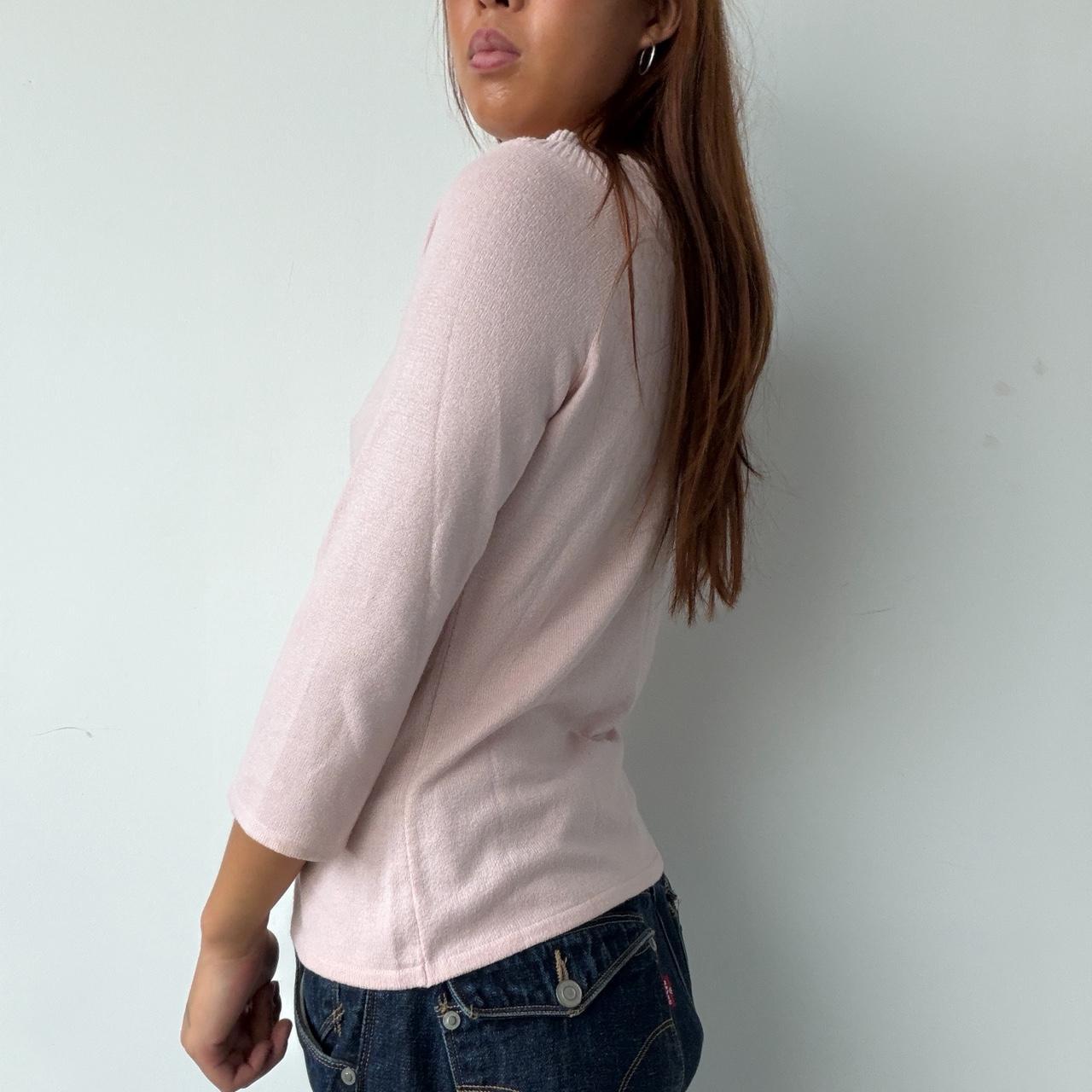 Vintage Bardot Pink Knit