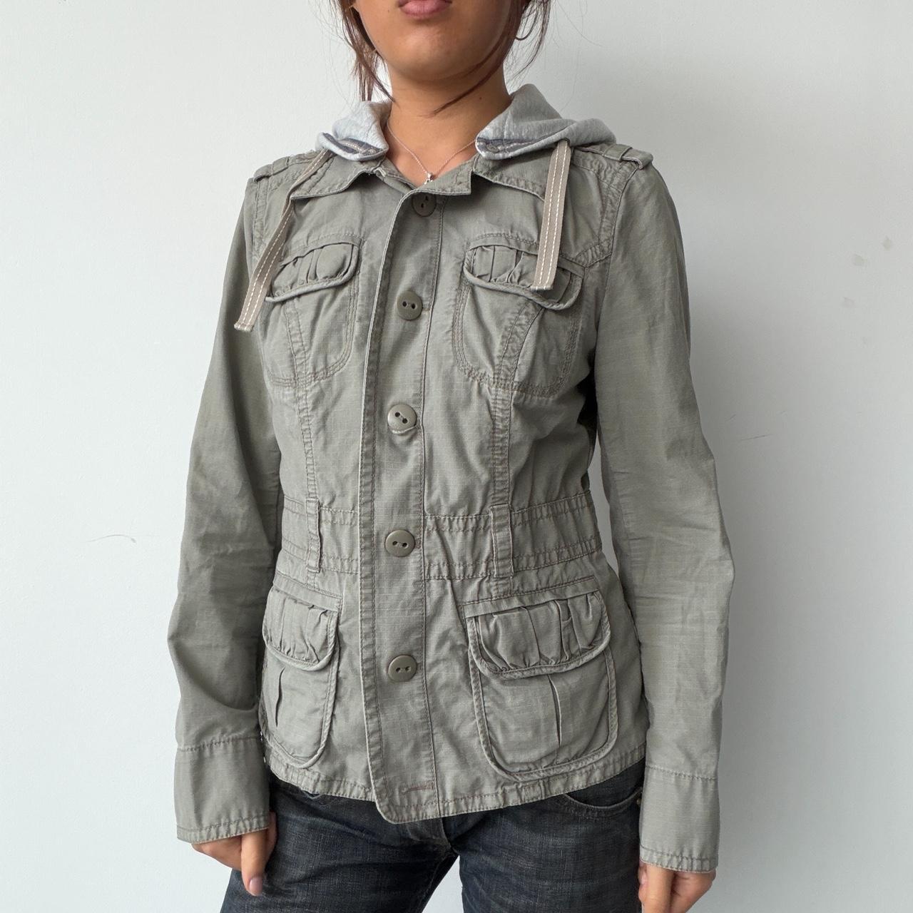 Vintage Khaki Utility Jacket
