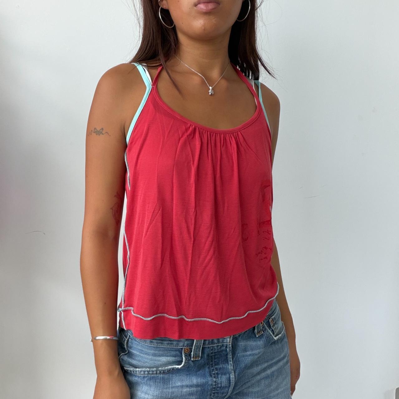 Vintage Cop Copine Red Top