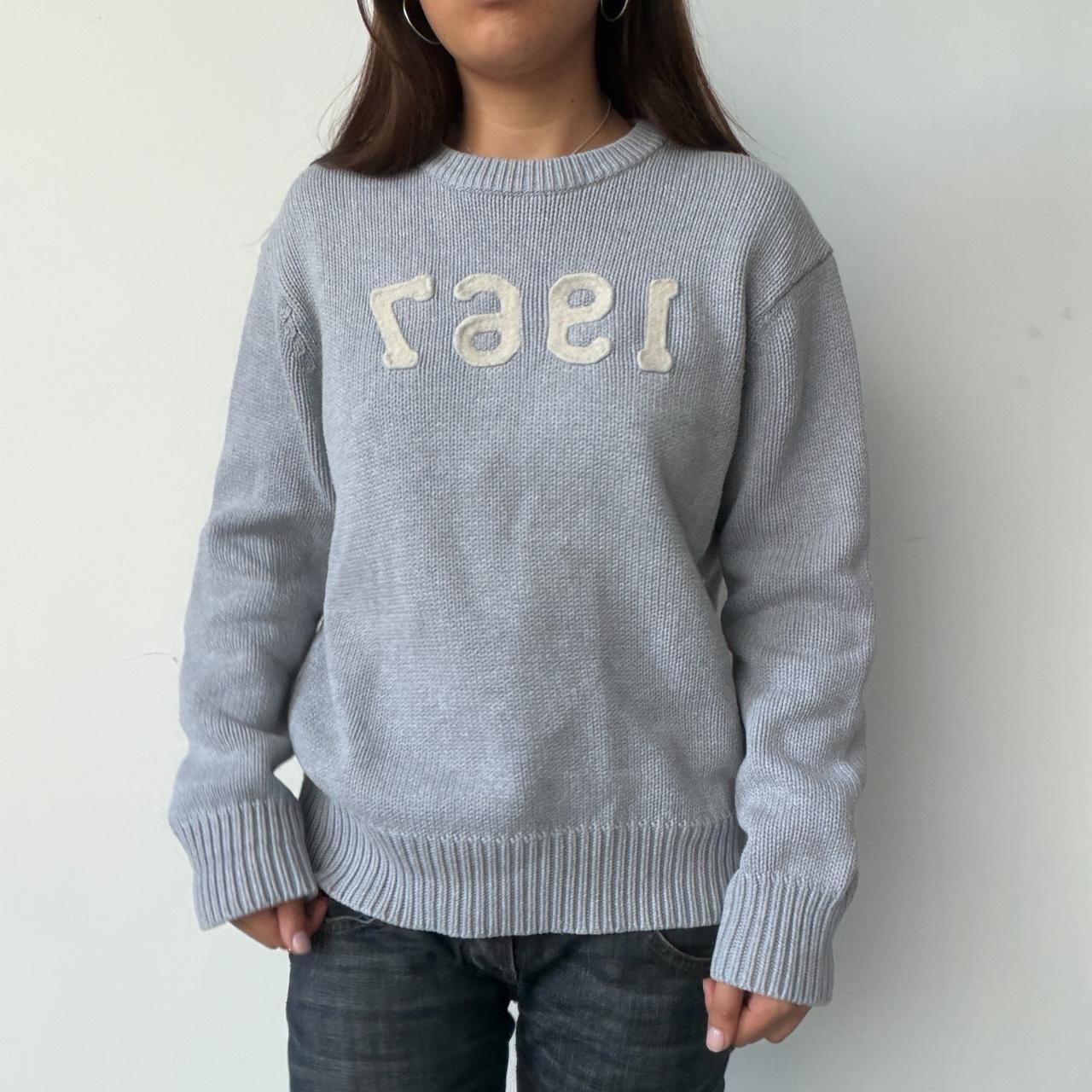 Vintage Grey Knit Jumper