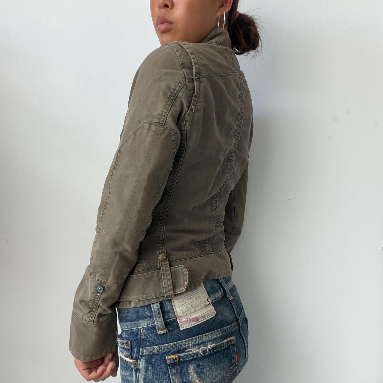Vintage Khaki Utility Jacket