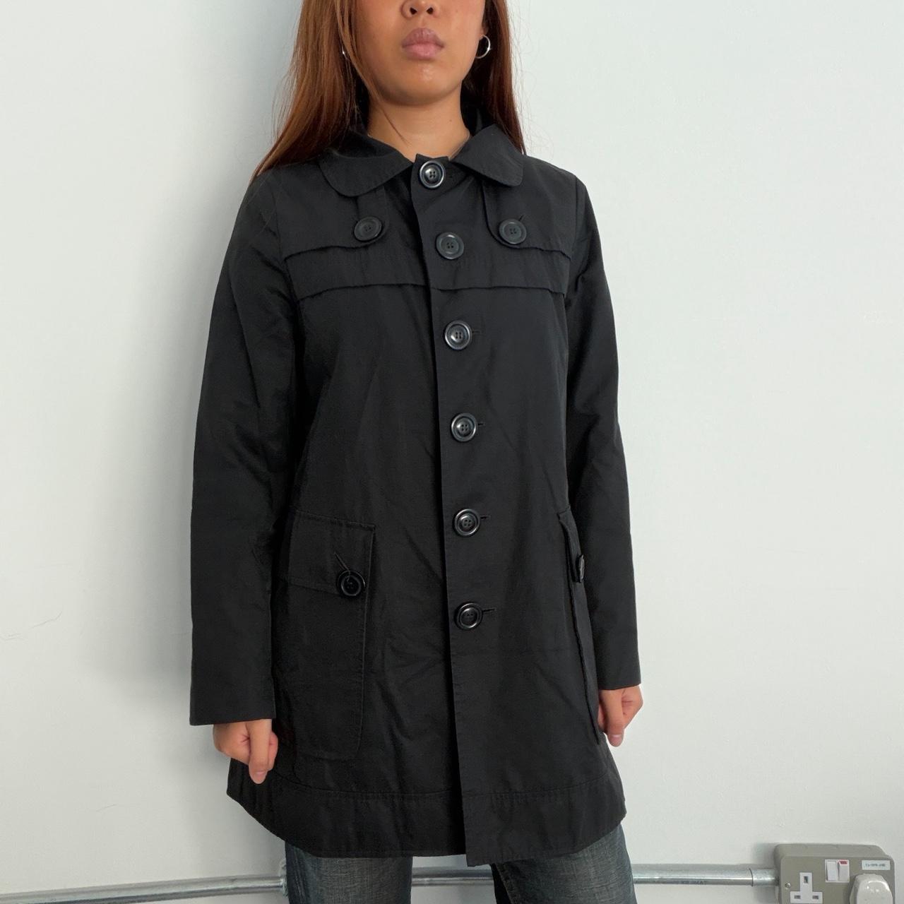 Vintage Black Trench Coat