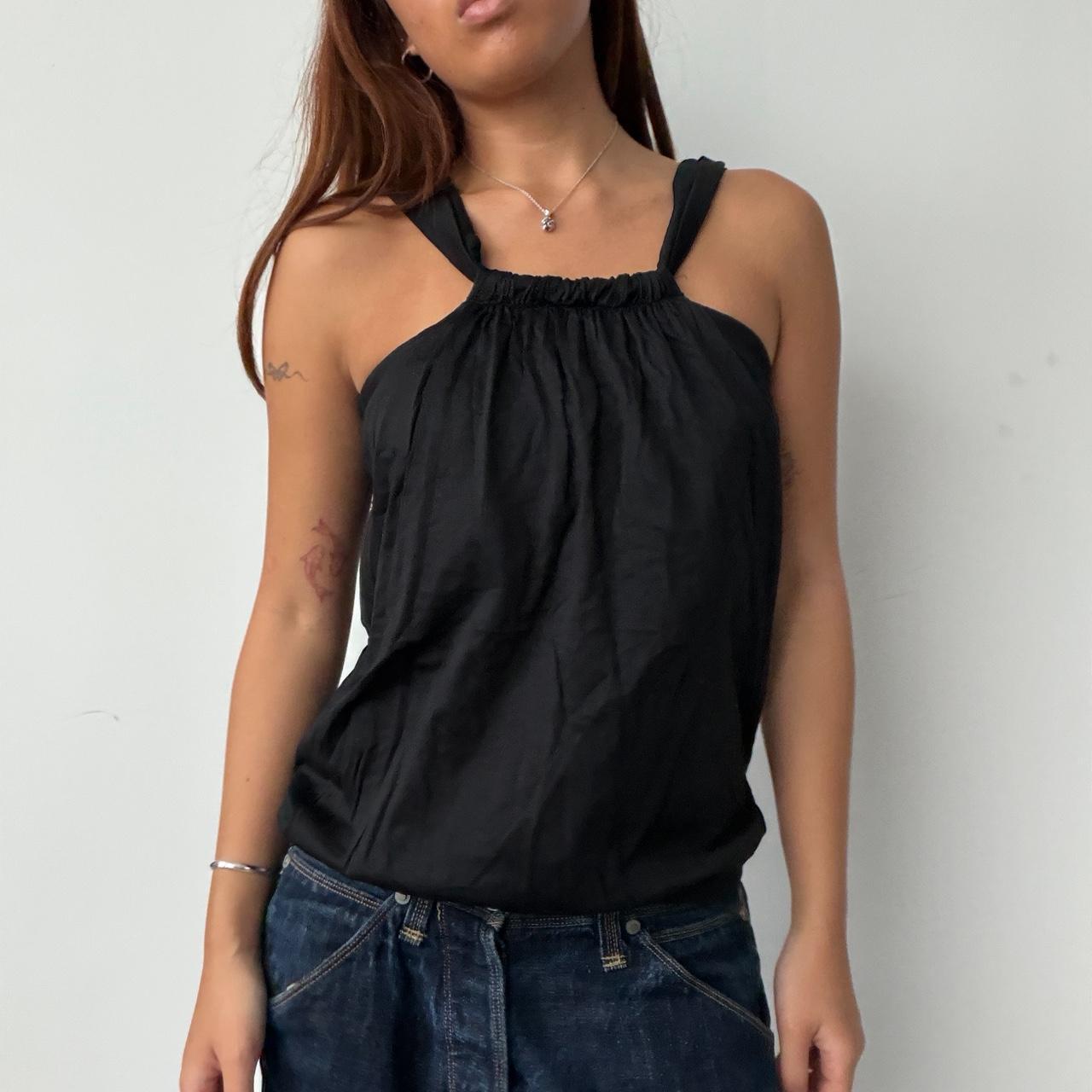 Vintage Black Cami Top