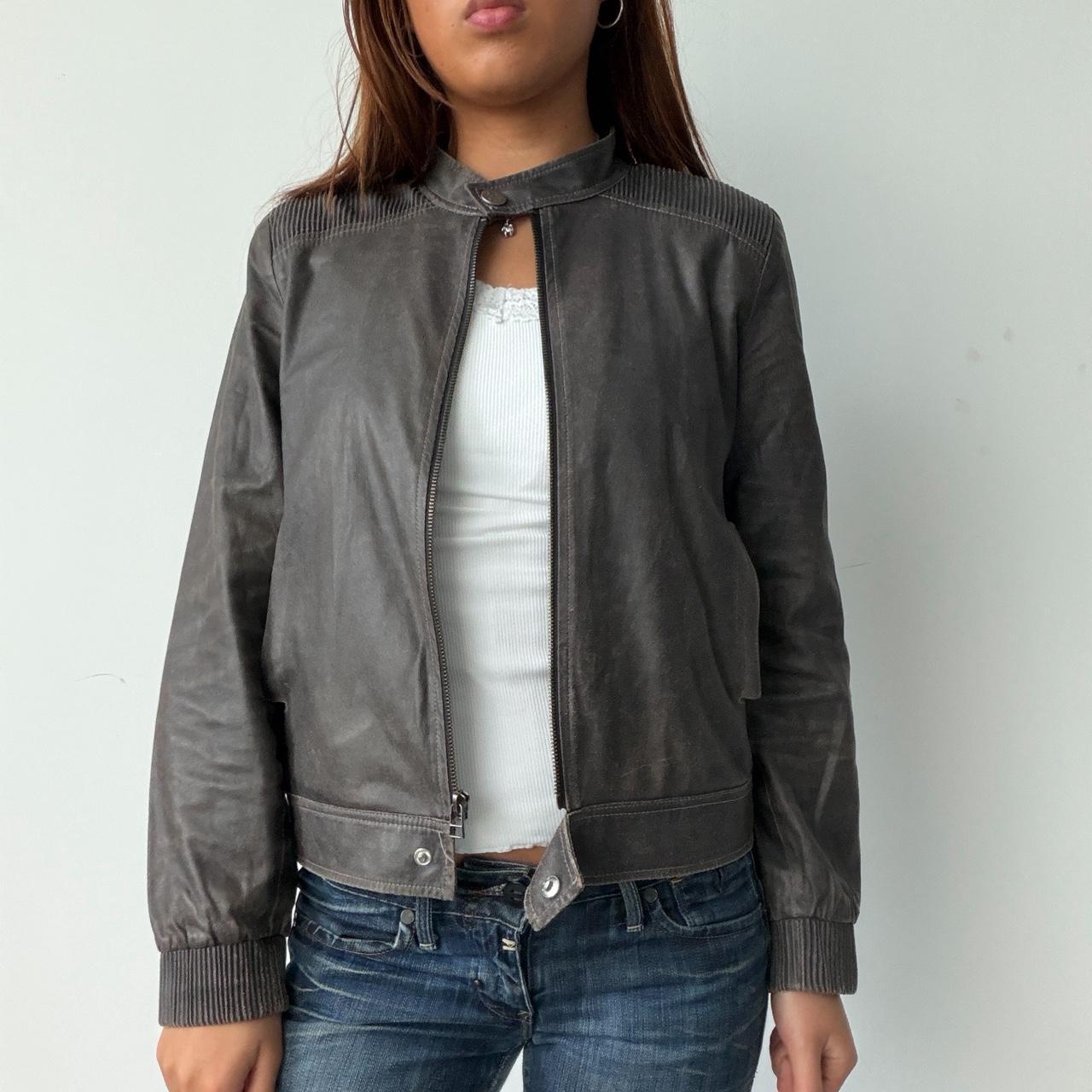 Vintage Cop Copine Grey Jacket