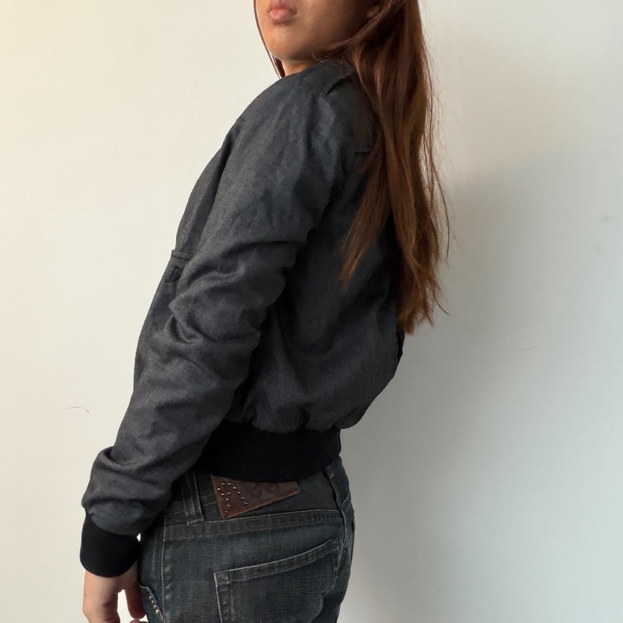 Vintage Denim Bomber