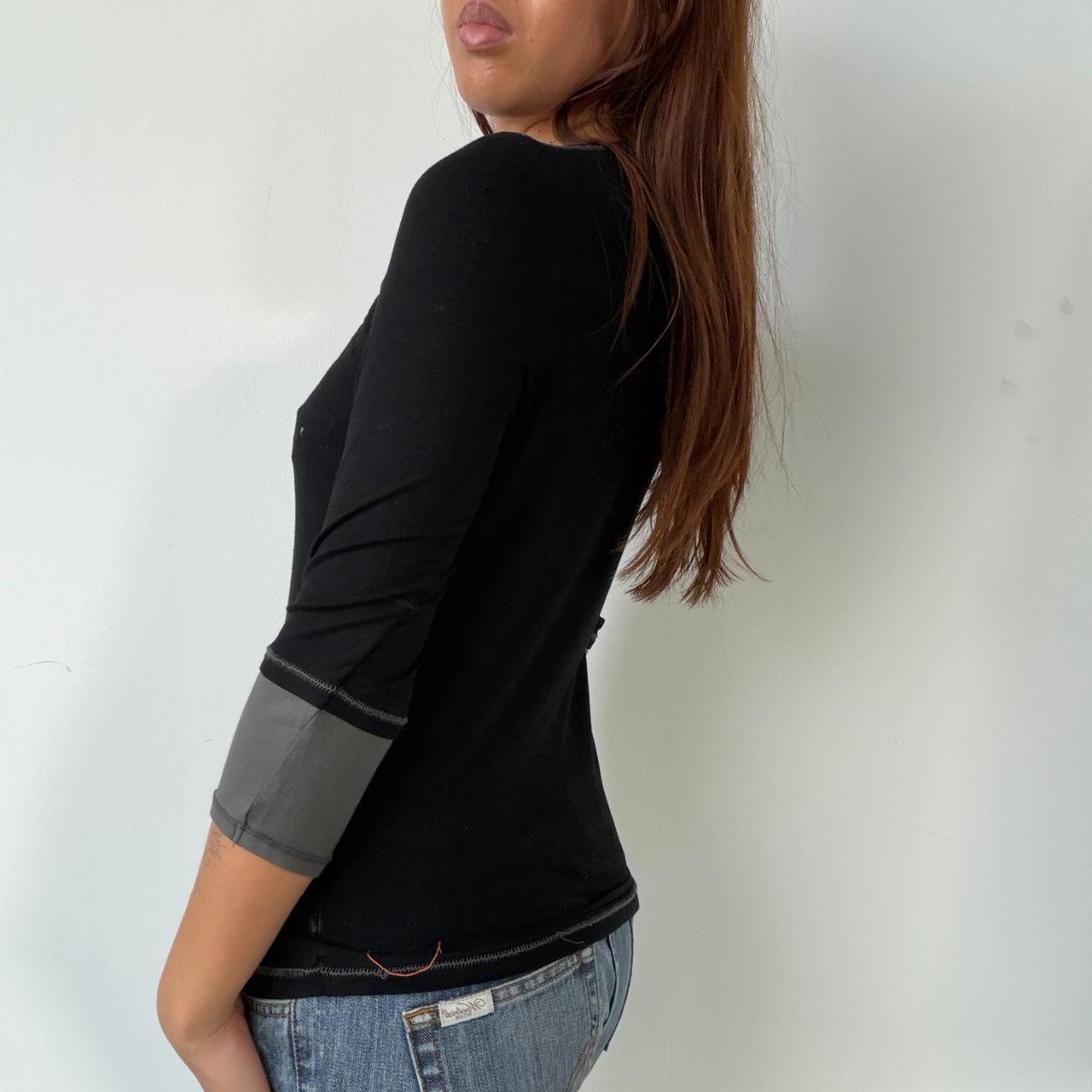 Vintage Black Cop Copine Top