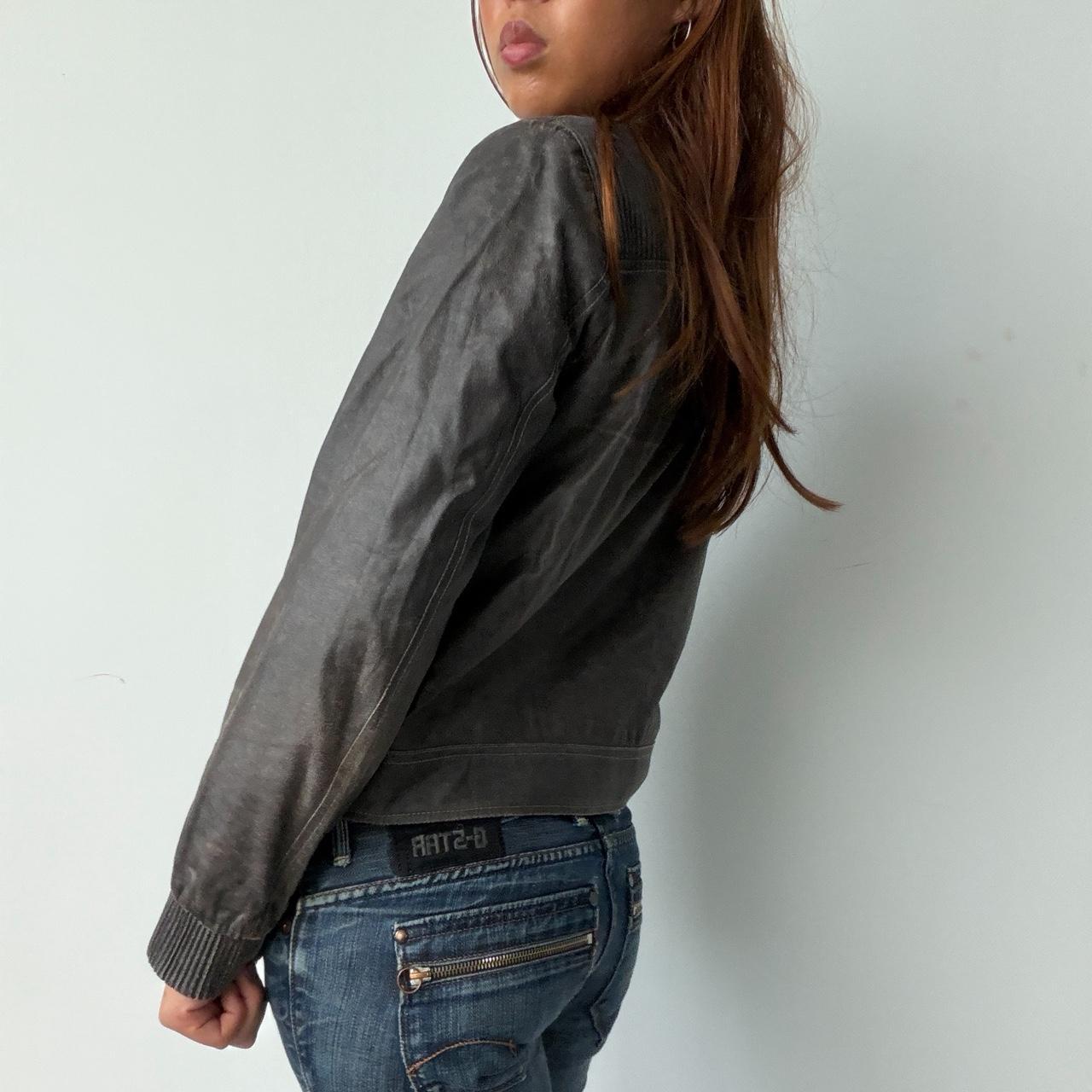 Vintage Cop Copine Grey Jacket