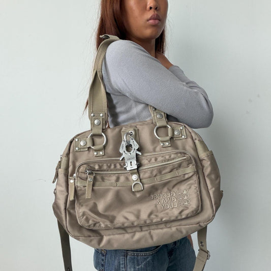 Vintage George Gina Lucy Beige Bag