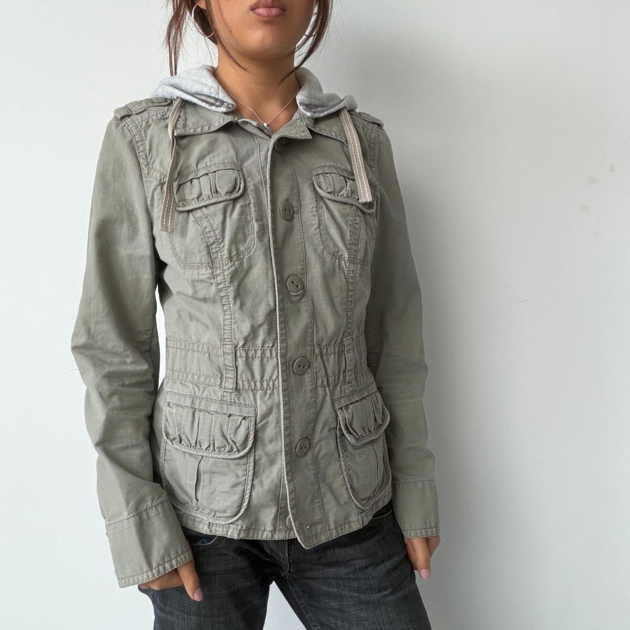 Vintage Khaki Utility Jacket