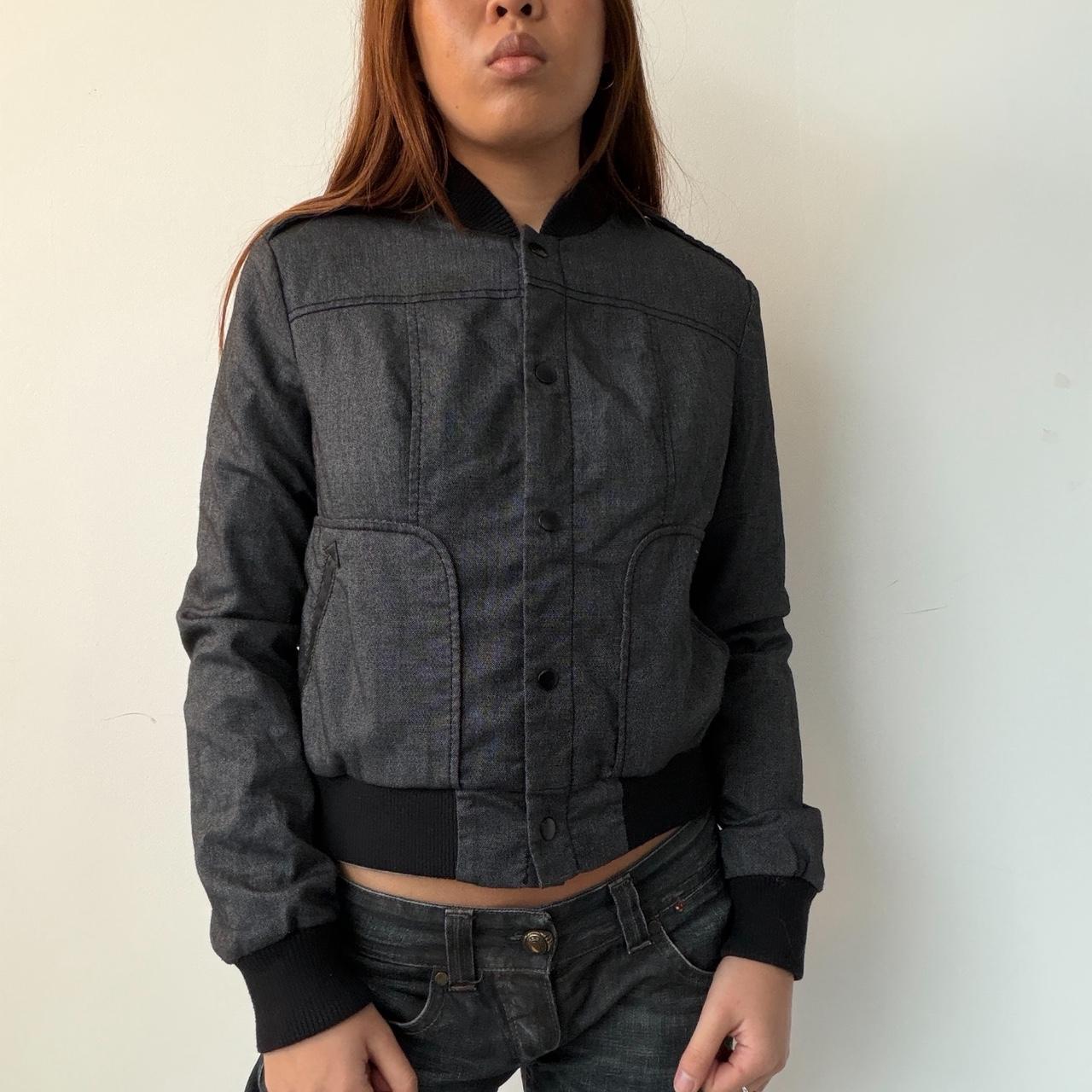 Vintage Denim Bomber