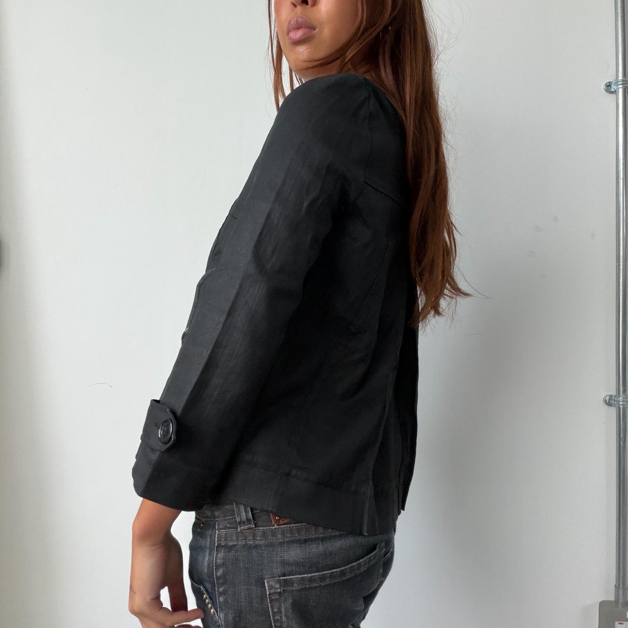Vintage Black Peacoat