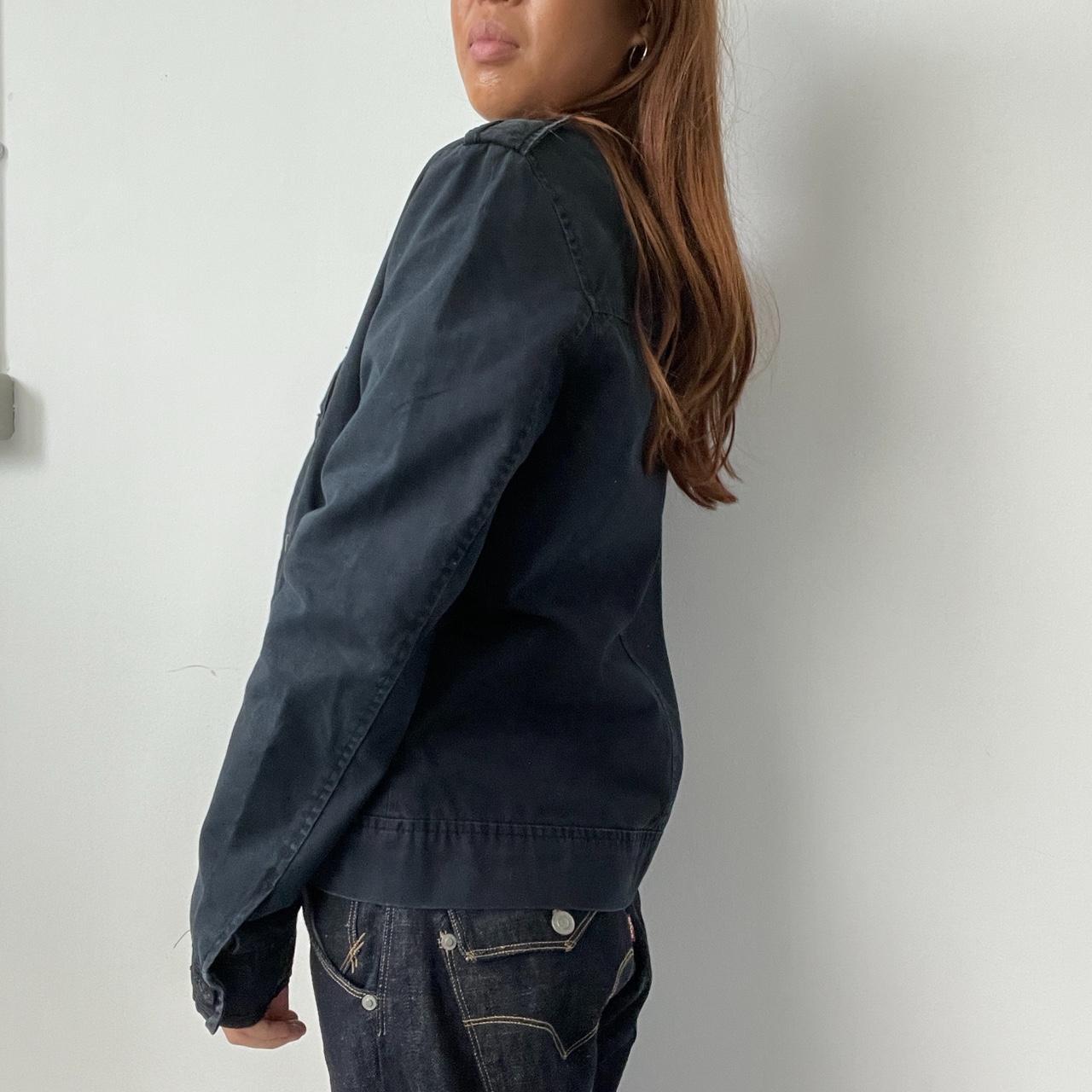 Vintage Navy Zip Jacket