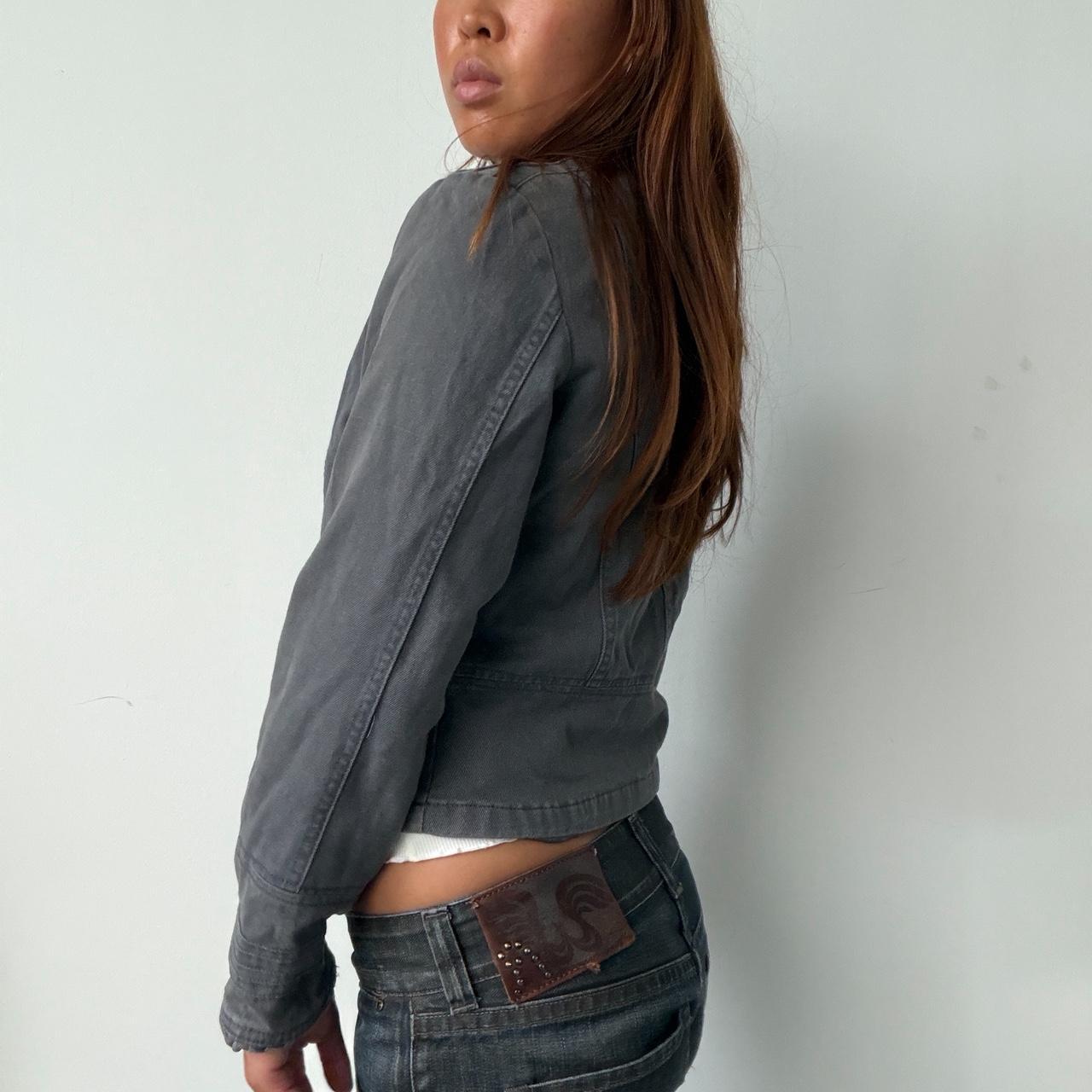 Vintage Blue Military Jacket