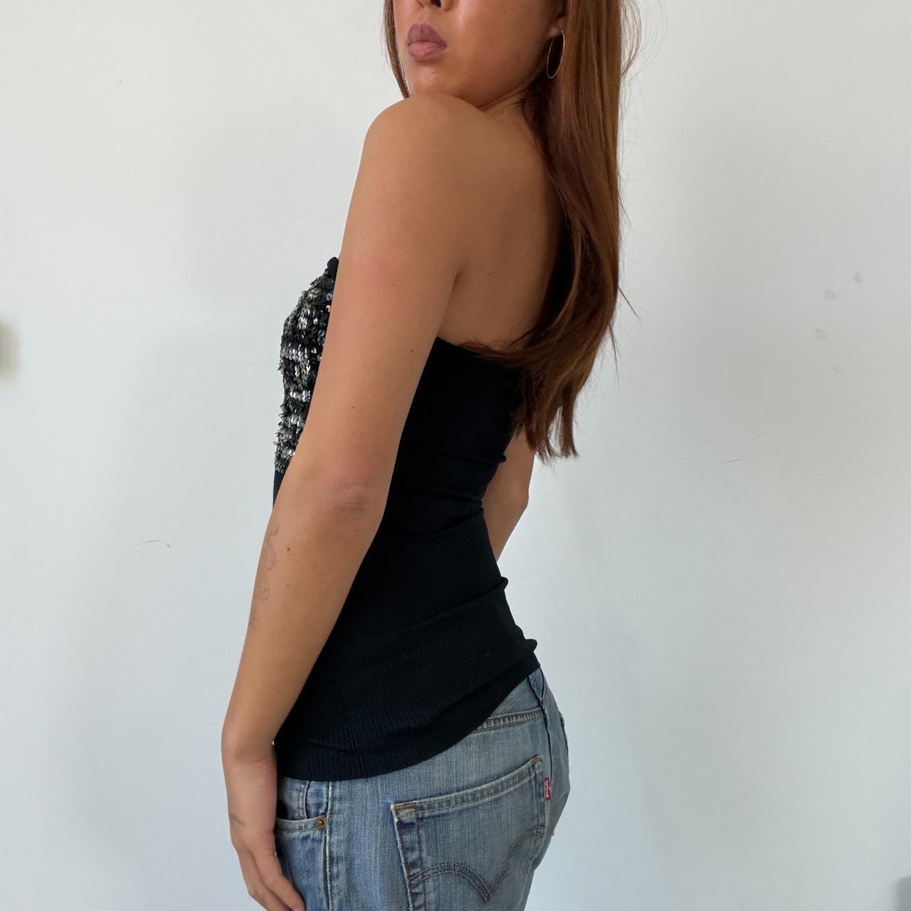 Vintage GUESS Black Bandeau Top