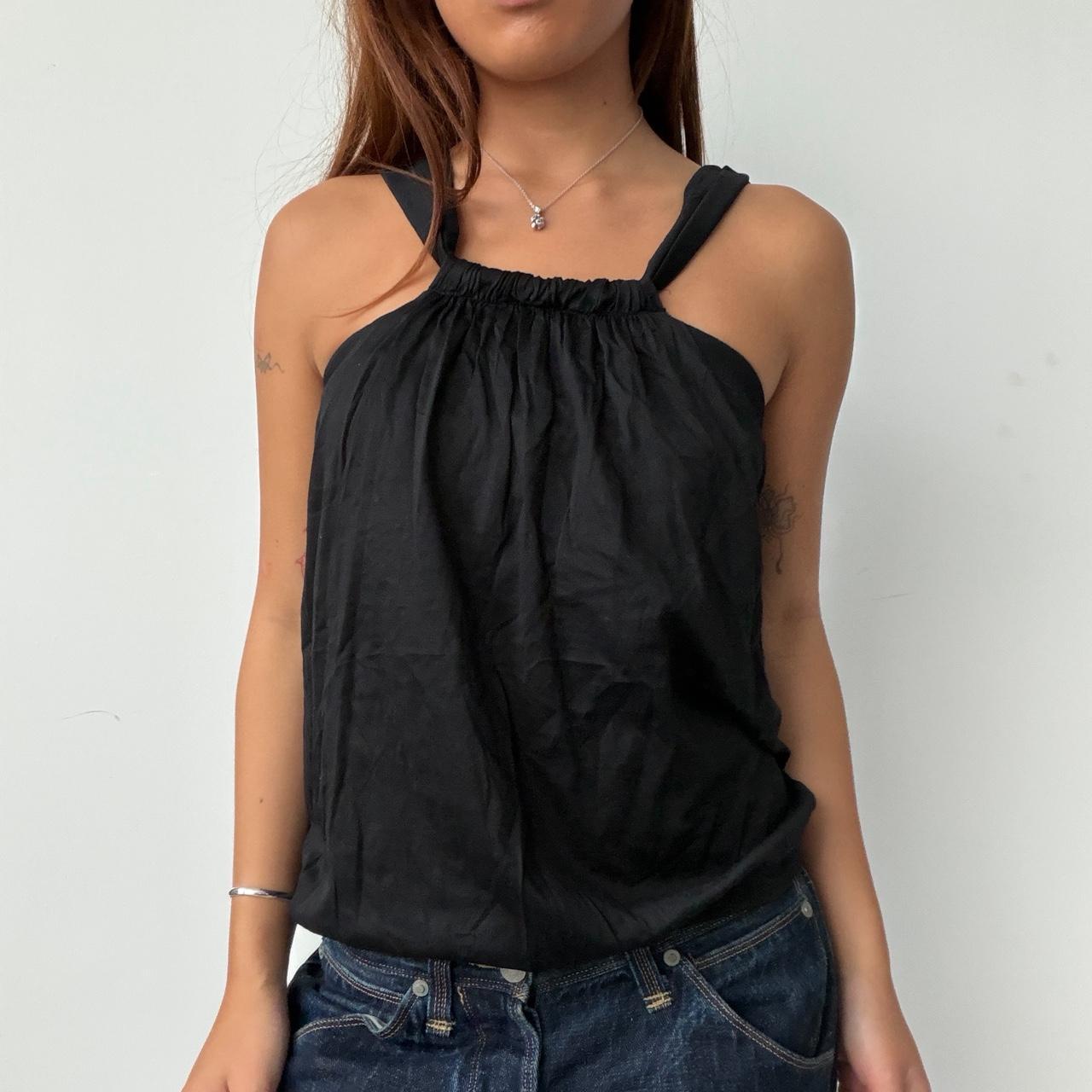Vintage Black Cami Top
