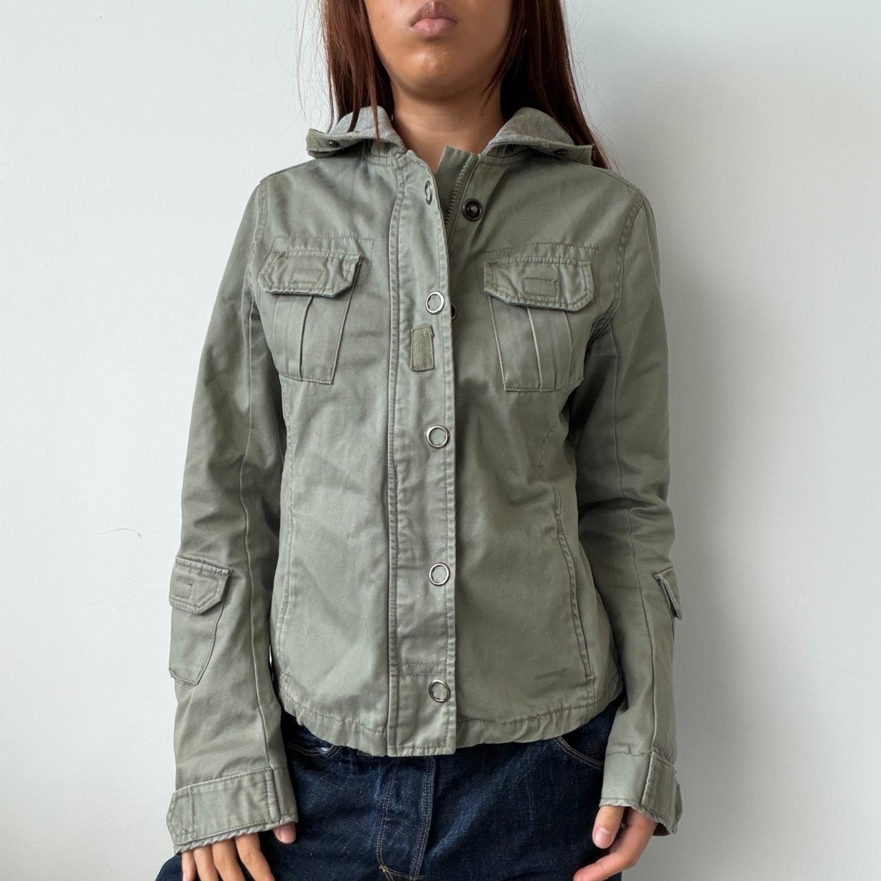 Vintage Khaki Utility Jacket