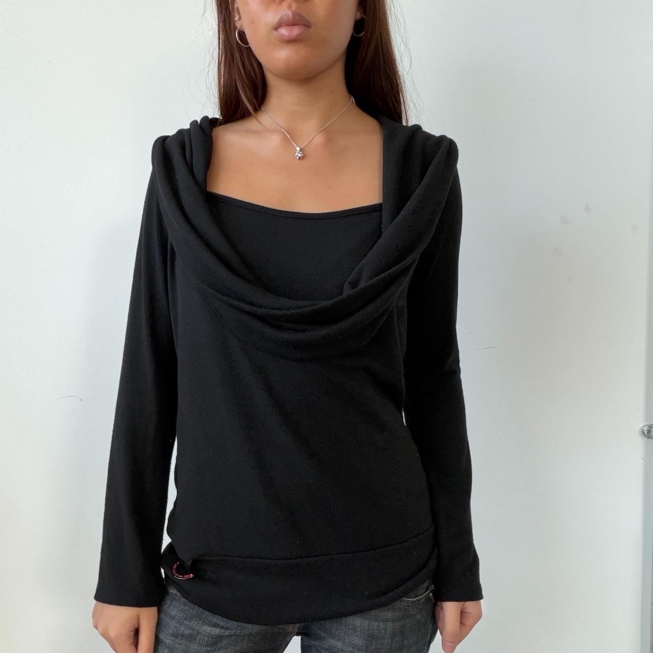 Vintage Black Layer Top
