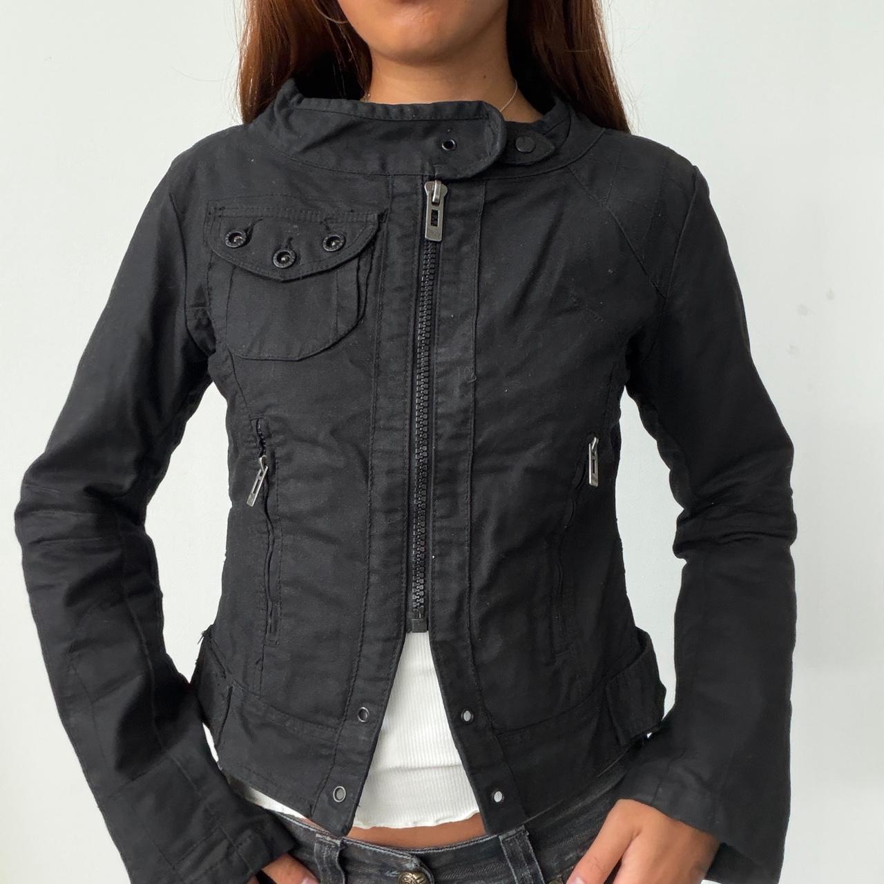 Vintage Black Utility Jacket