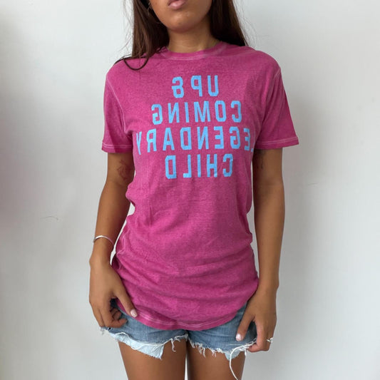 Vintage DSQUARED Graphic Pink T-Shirt