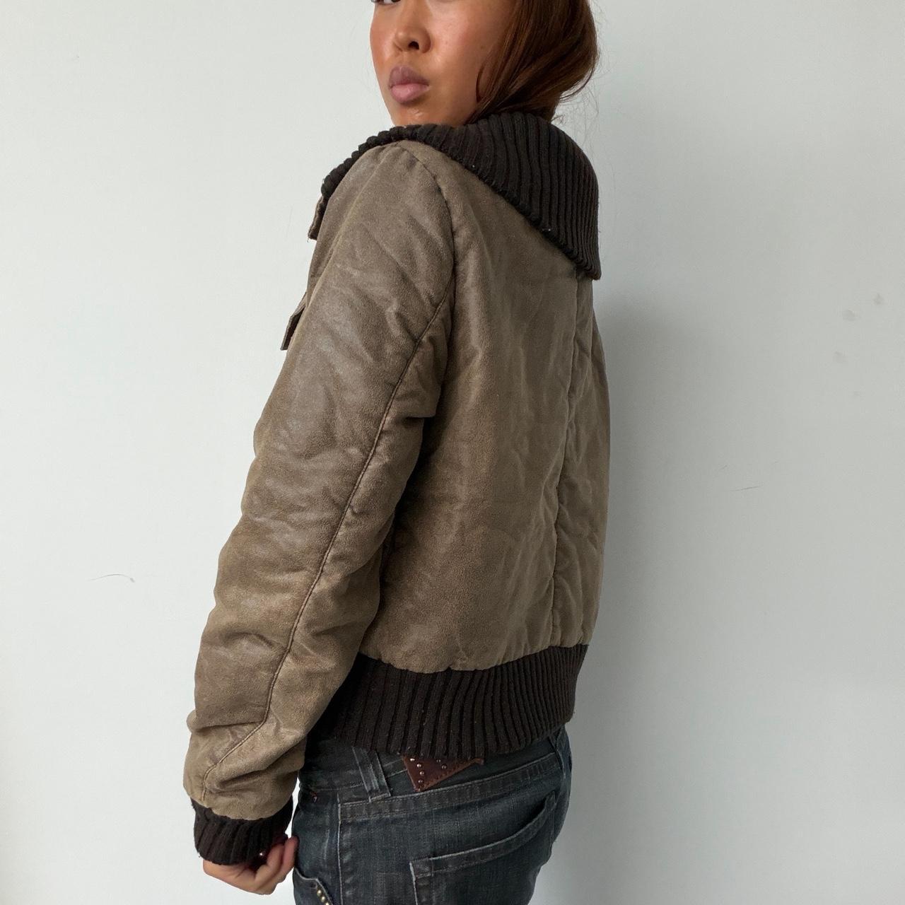 Vintage Brown Padded Jacket