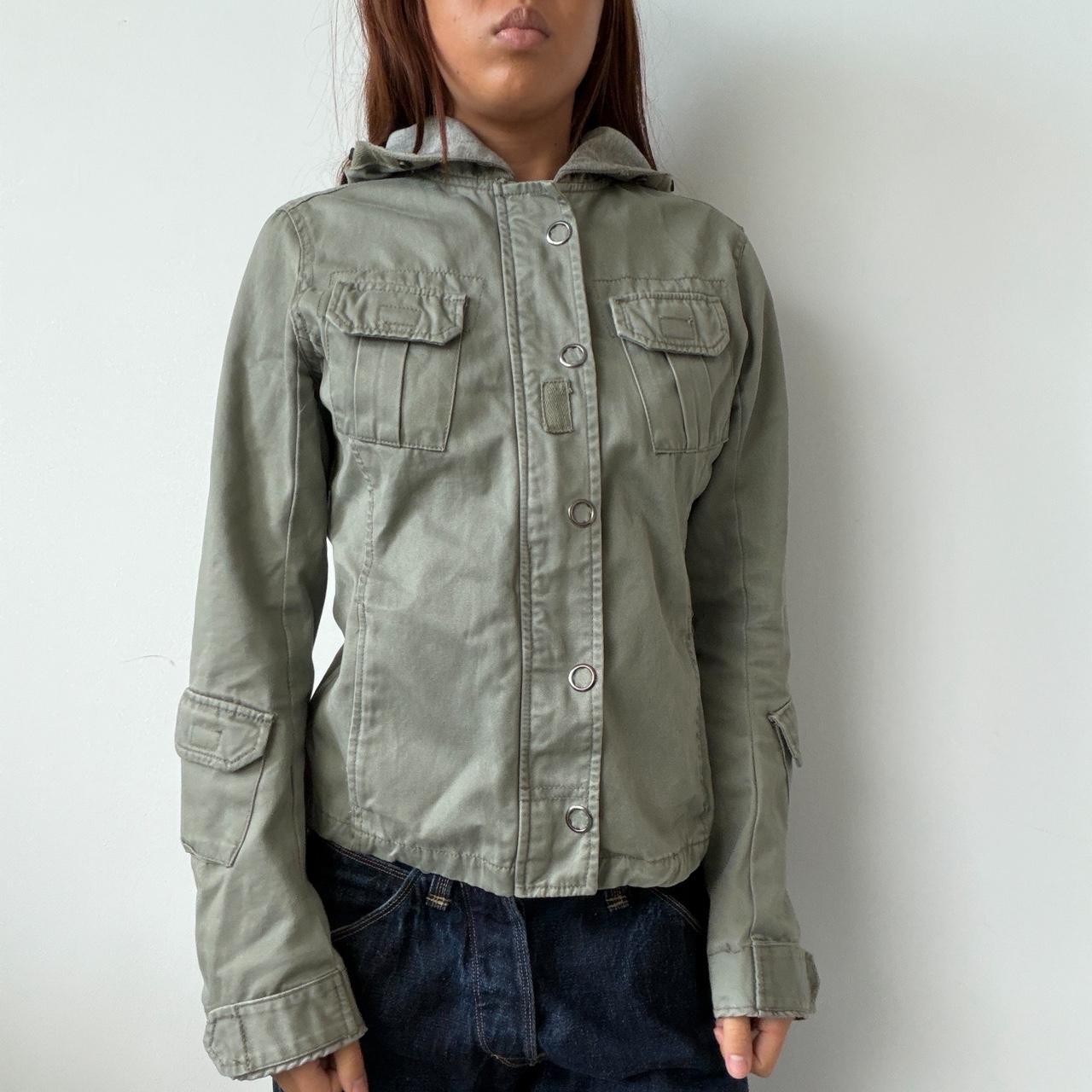 Vintage Khaki Utility Jacket