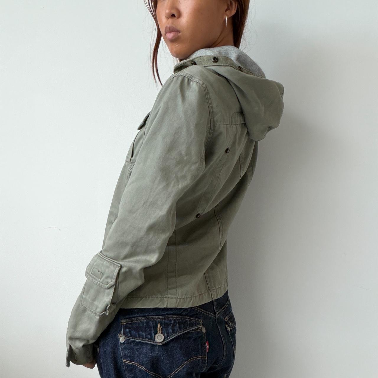 Vintage Khaki Utility Jacket