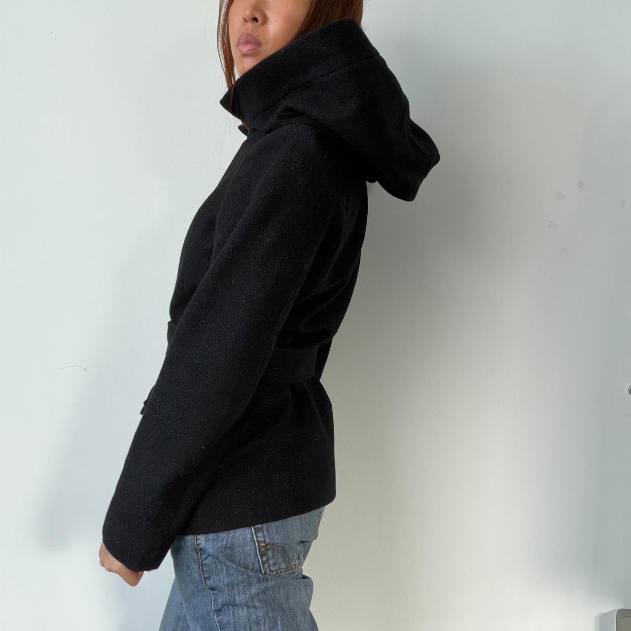 Vintage Cop Copine Hooded Coat