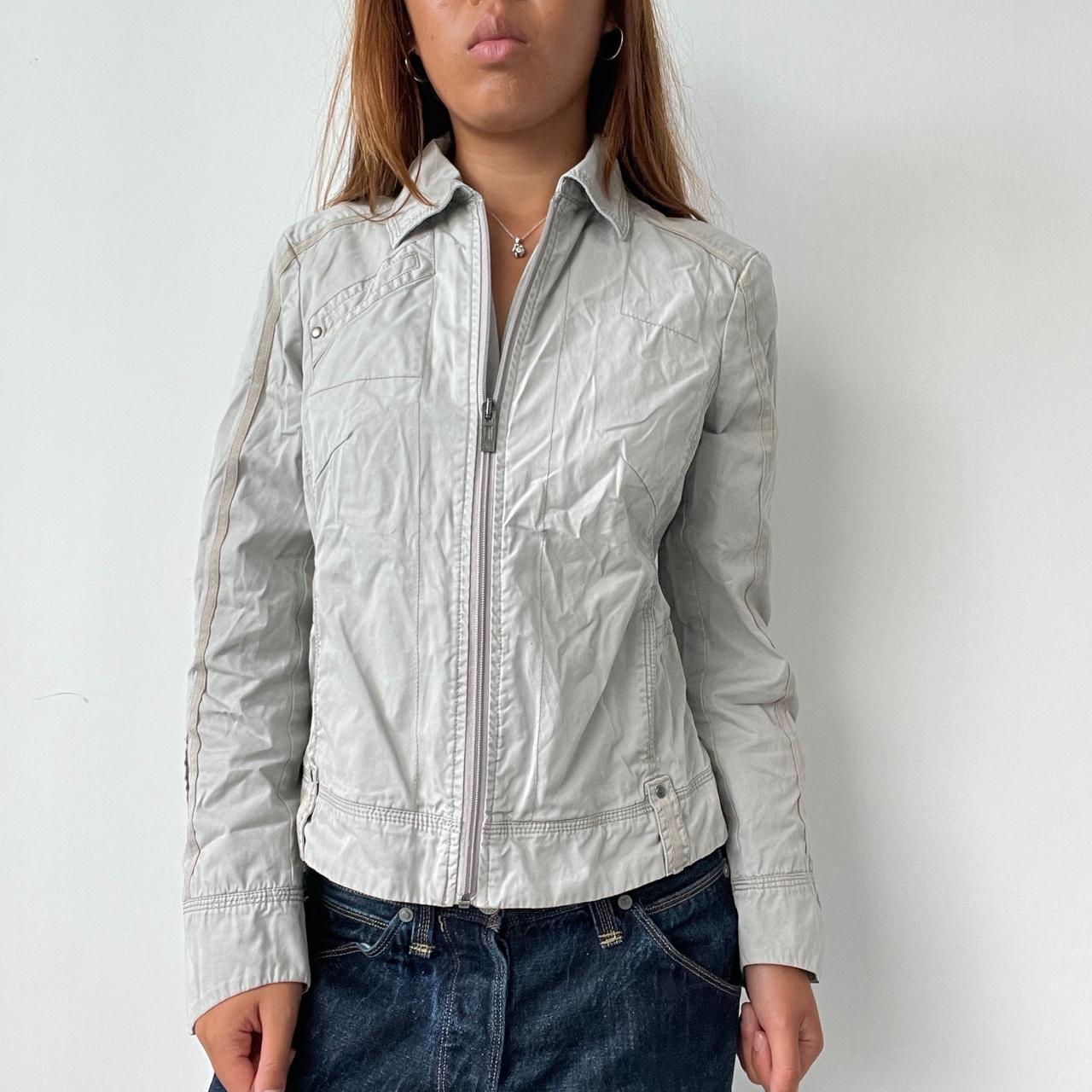 Vintage Grey Utility Jacket