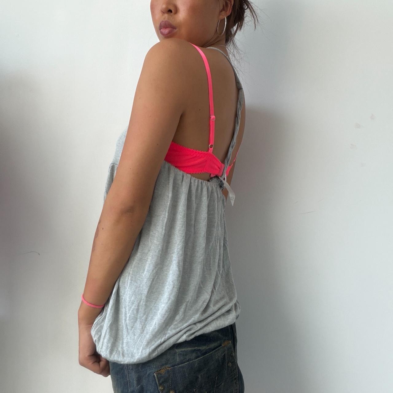 Vintage Grey Cami Balloon Top