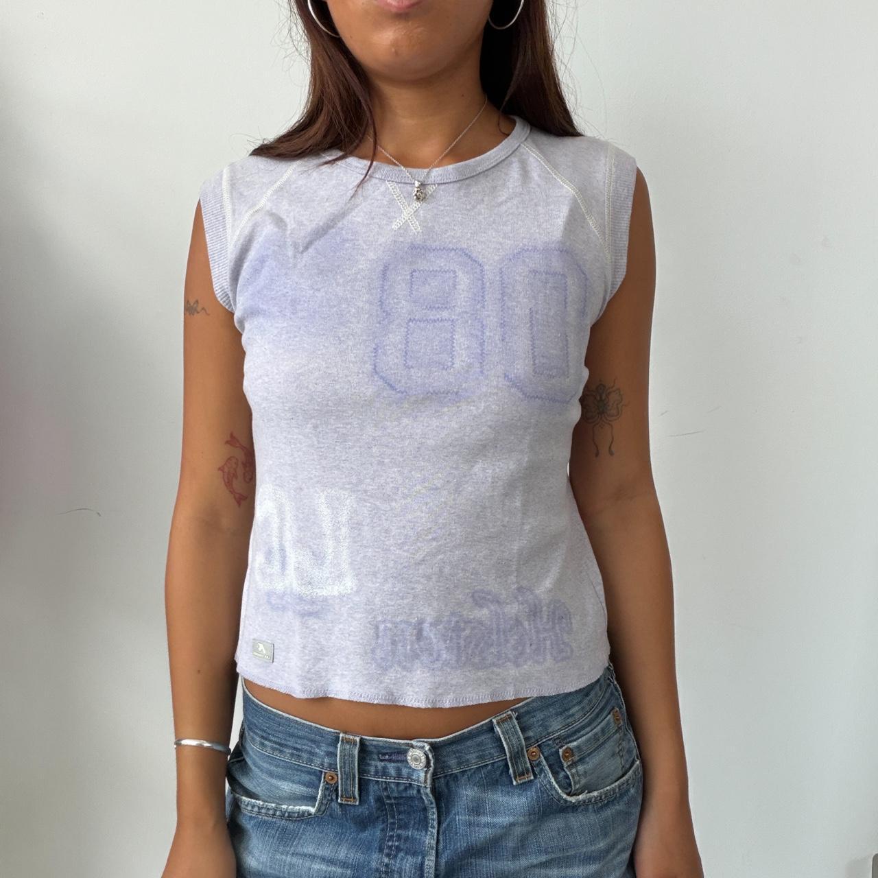 Vintage Lilac Graphic Top