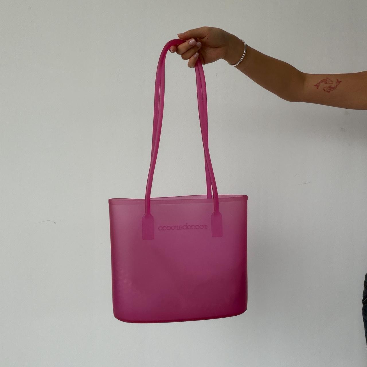 Vintage Pink Jelly Shoulder Bag