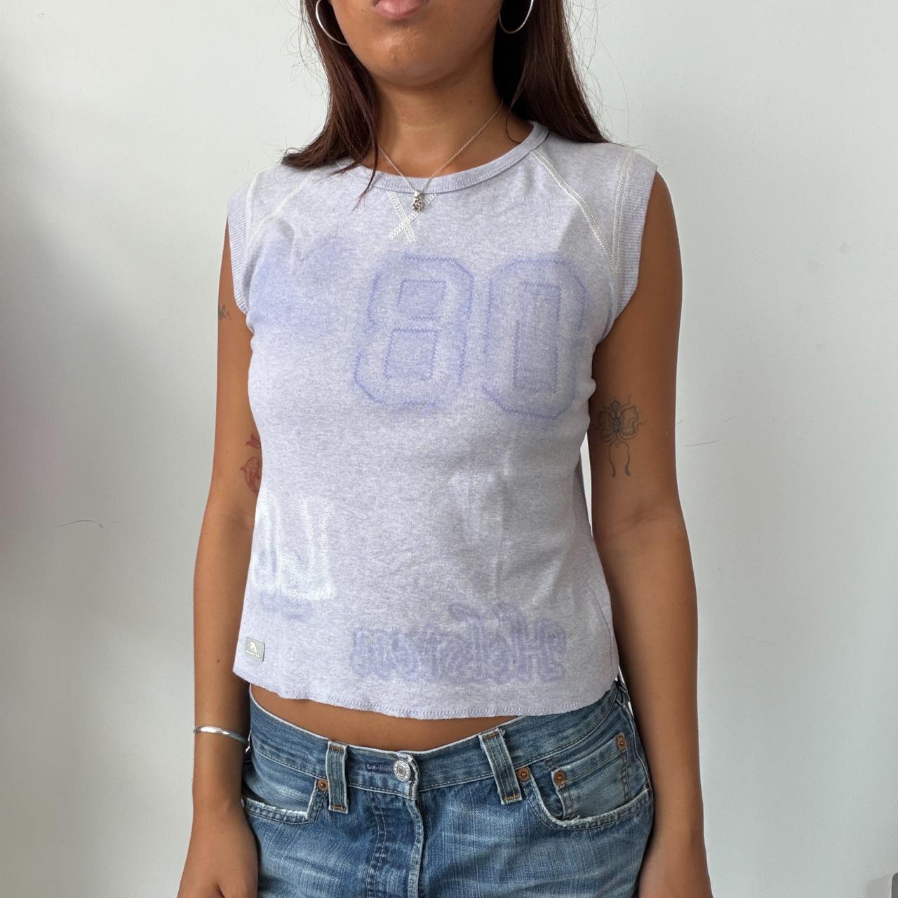 Vintage Lilac Graphic Top
