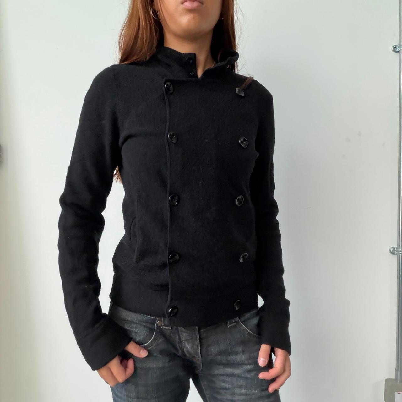 Vintage Black Wool Jacket
