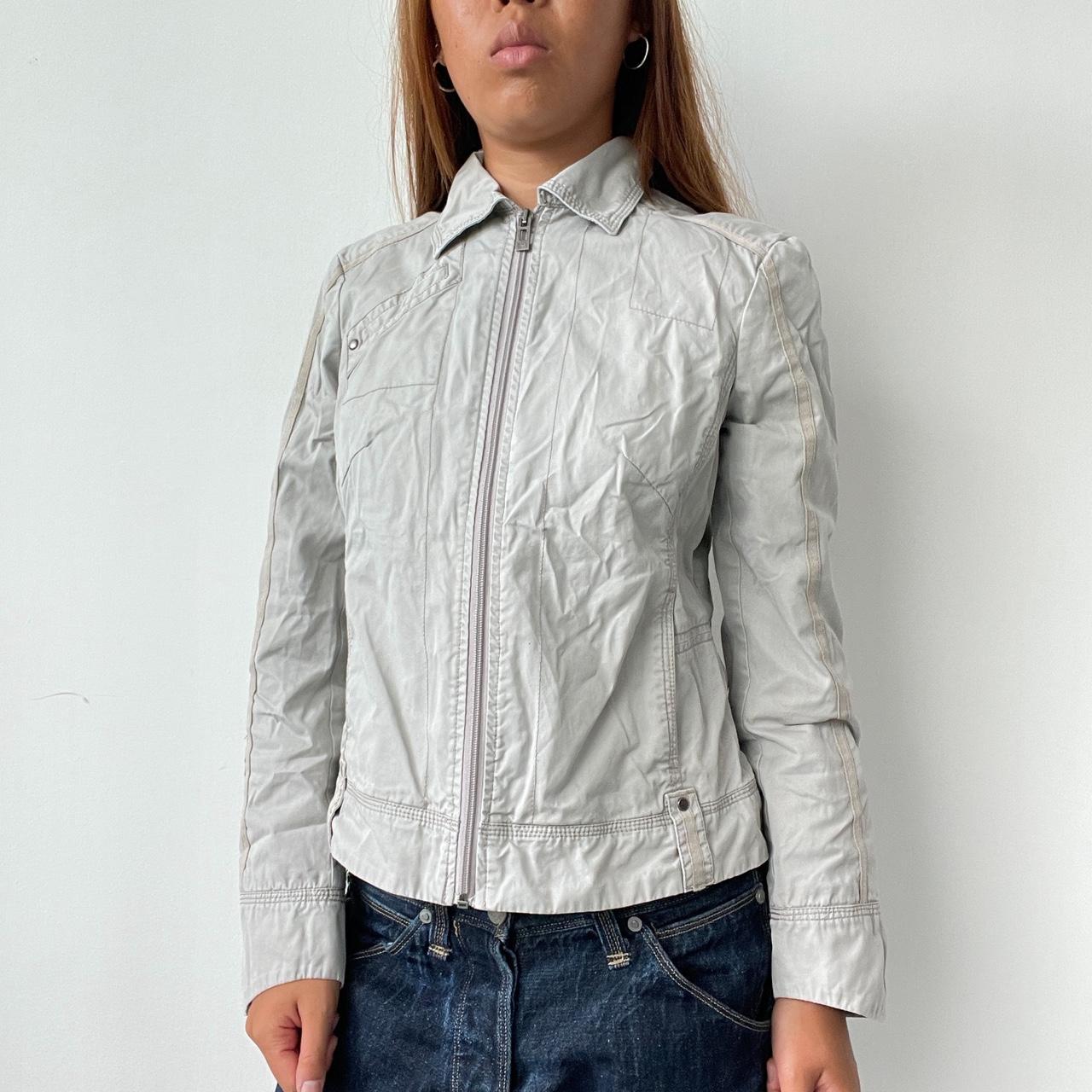 Vintage Grey Utility Jacket