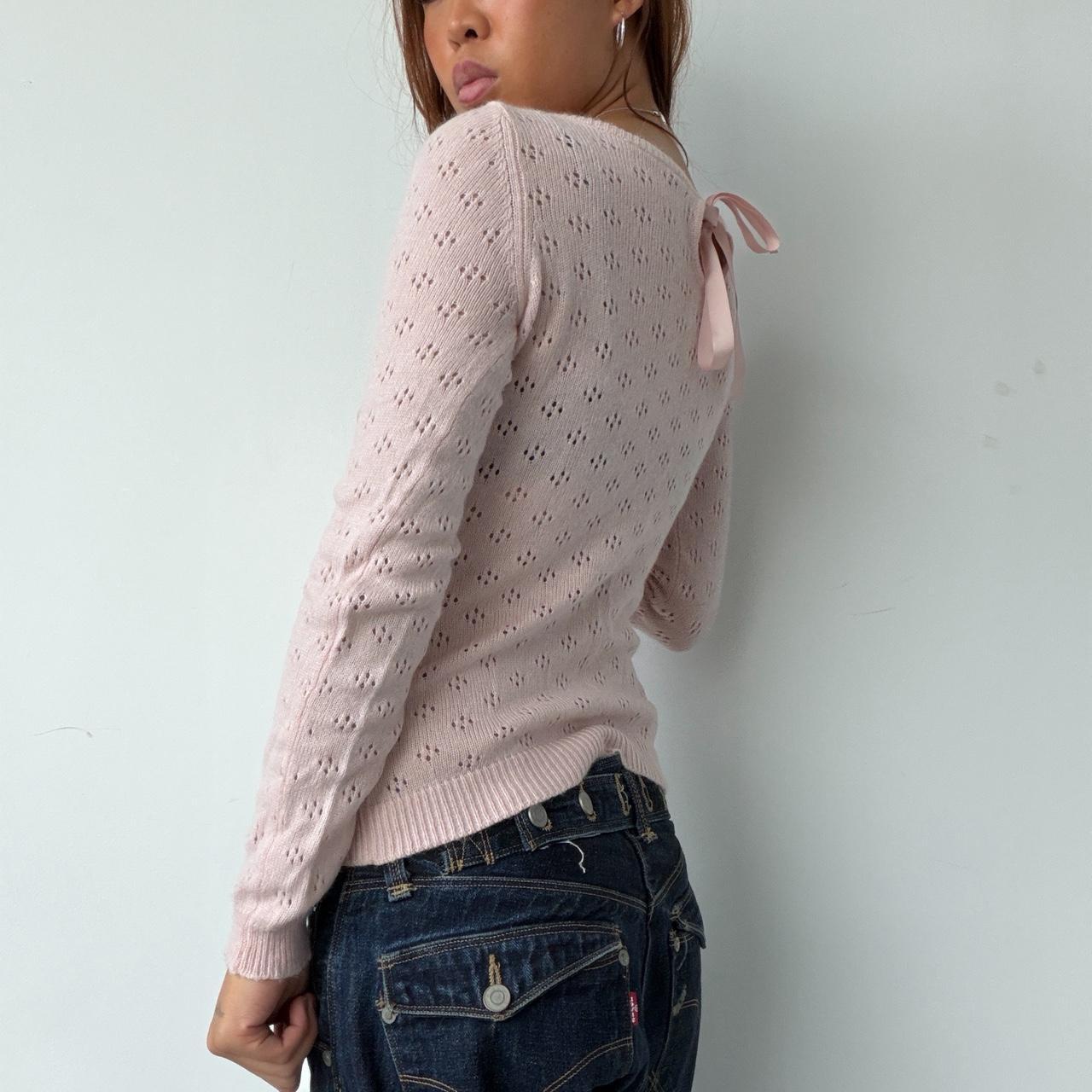 Vintage Baby Pink Knit