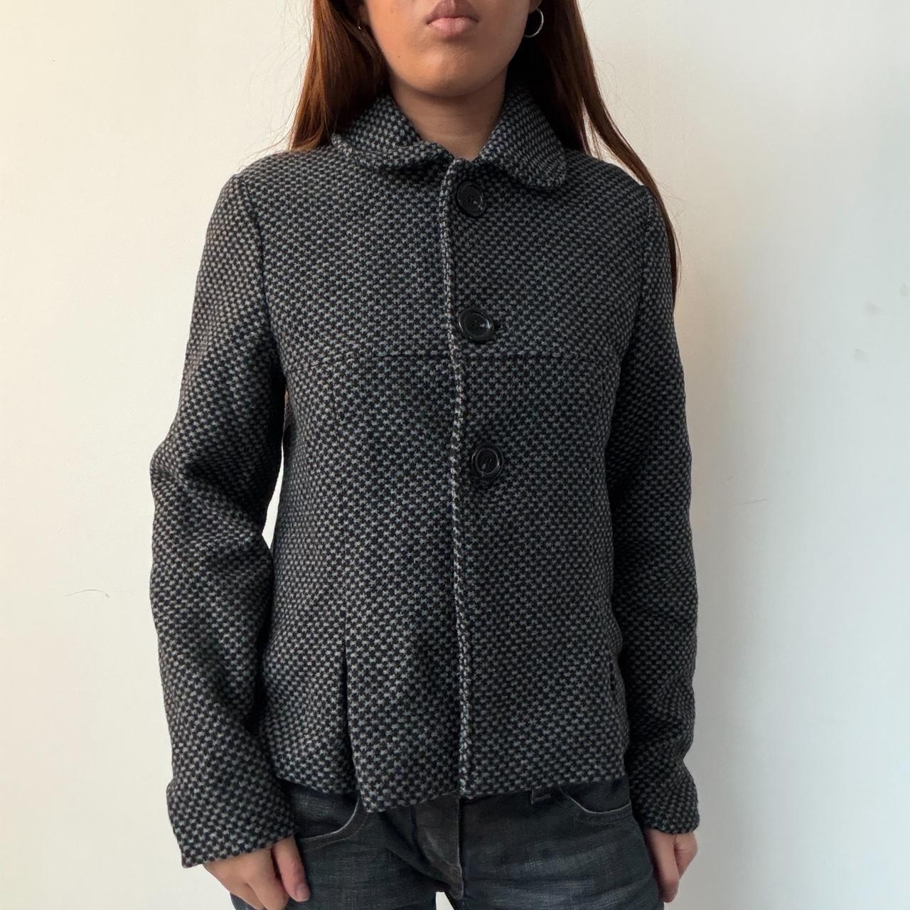 Vintage Grey Pea-Coat