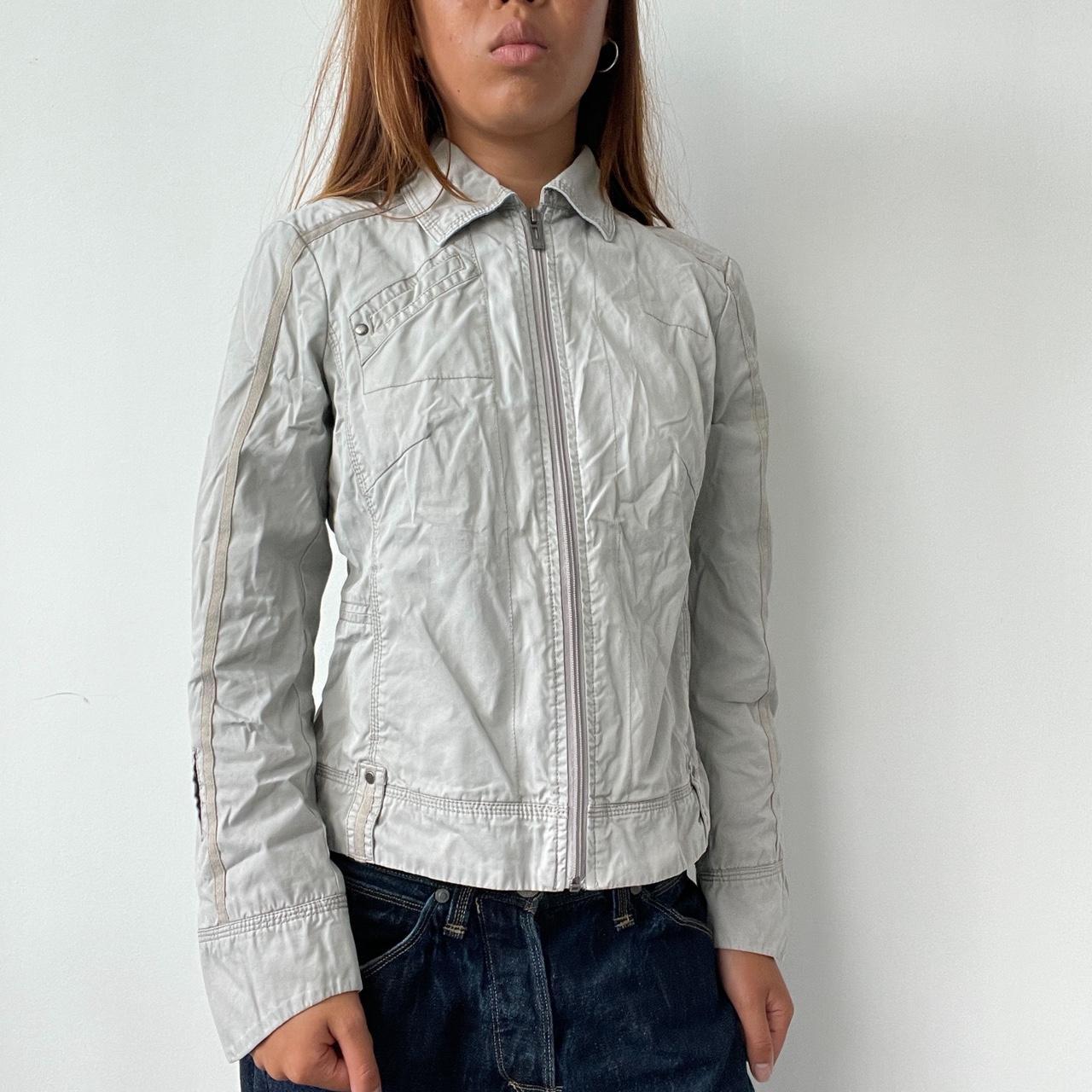 Vintage Grey Utility Jacket