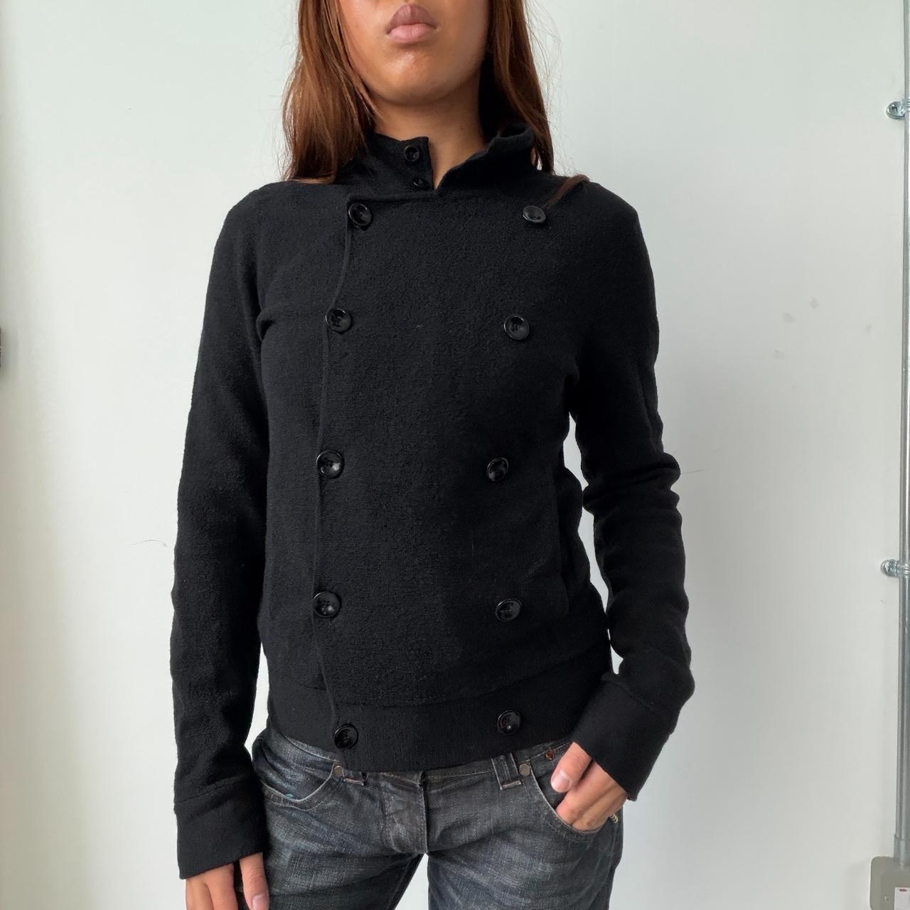 Vintage Black Wool Jacket