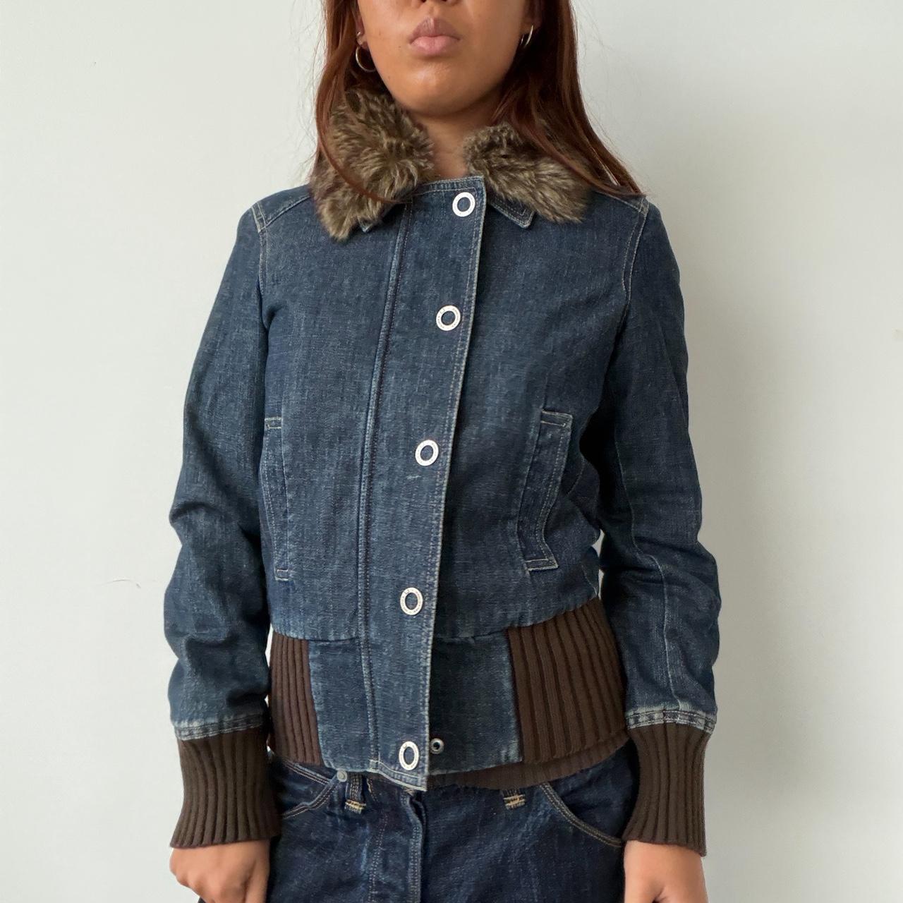 Vintage Brown Denim Jacket