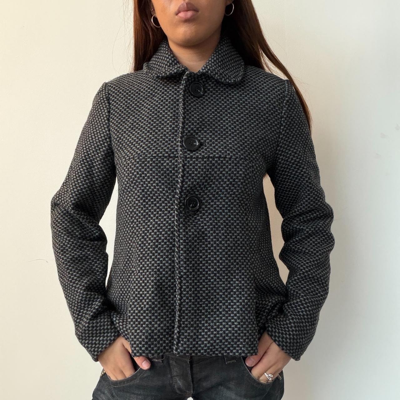Vintage Grey Pea-Coat