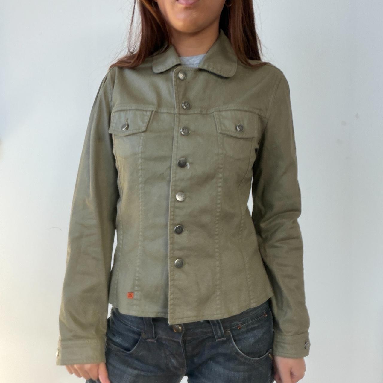 Vintage Khaki Button Up