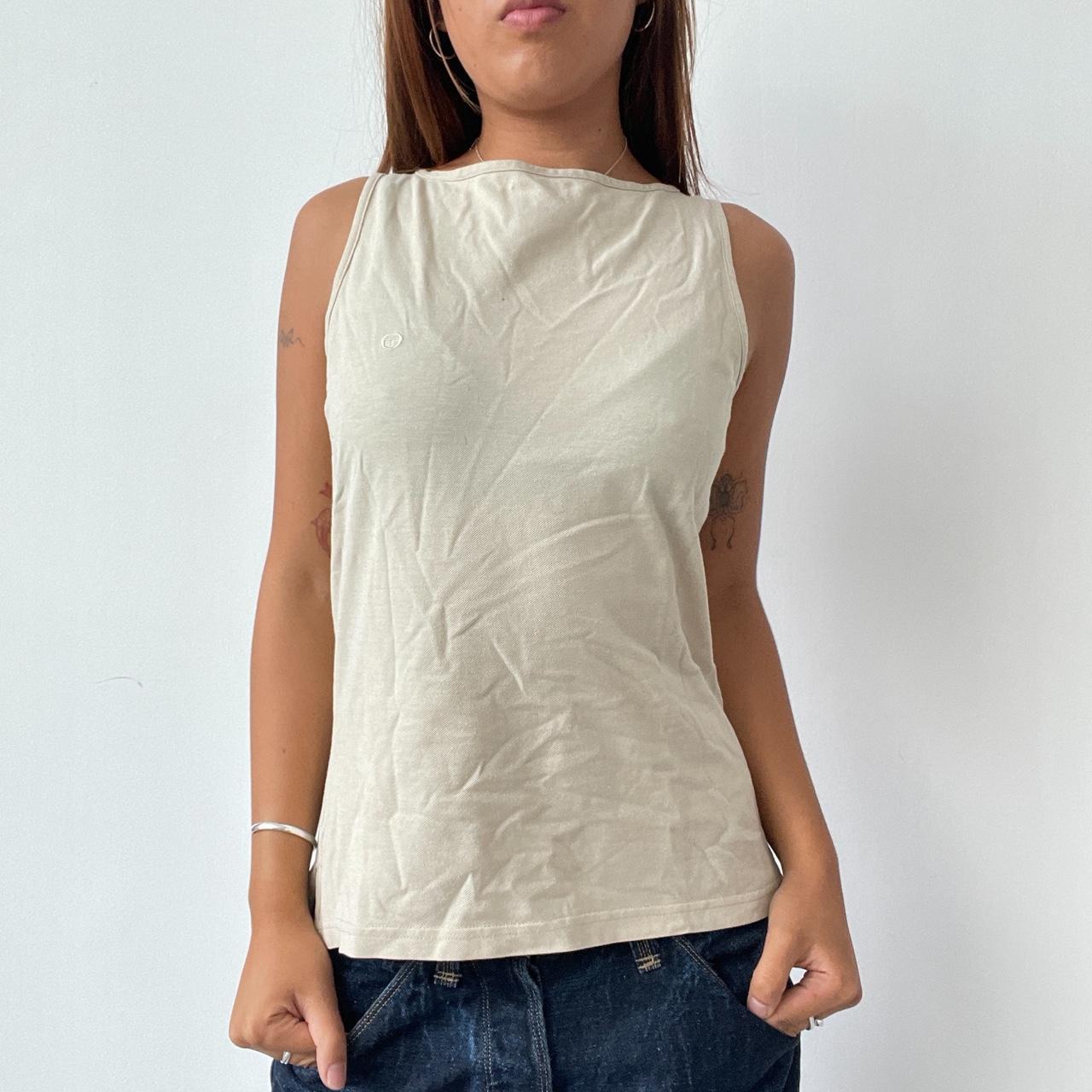 Vintage Beige Sergio Tacchini Top